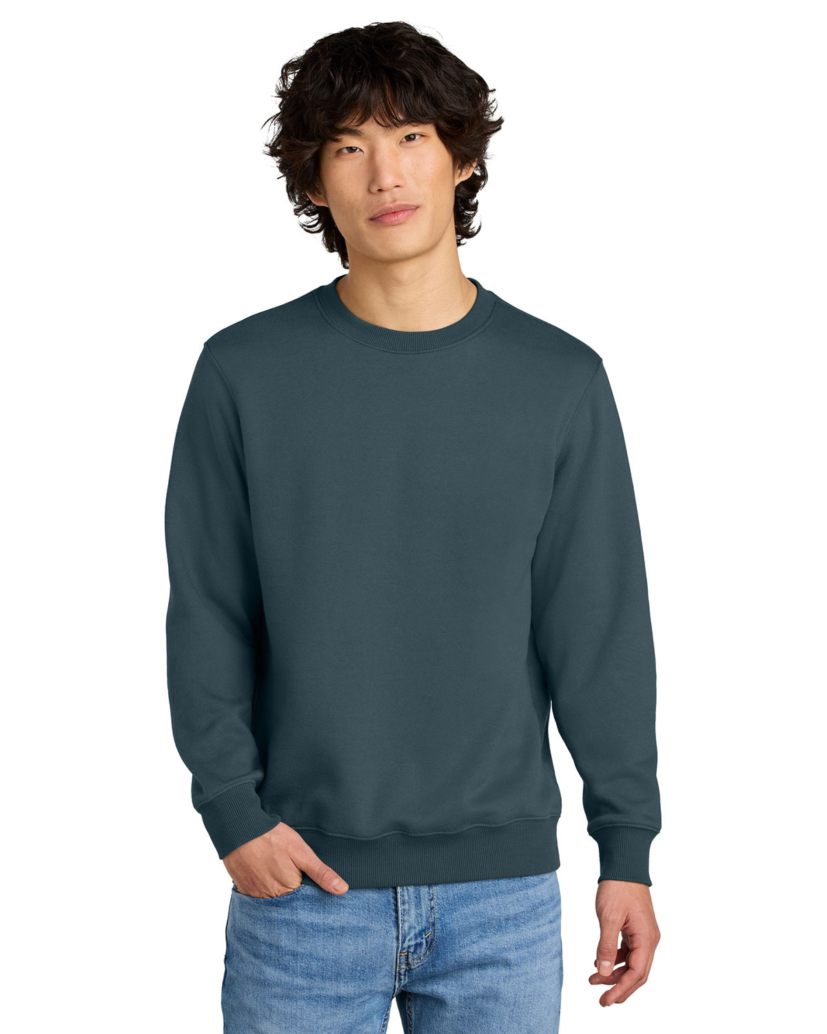 District DT1106 Perfect Weight Fleece Crew