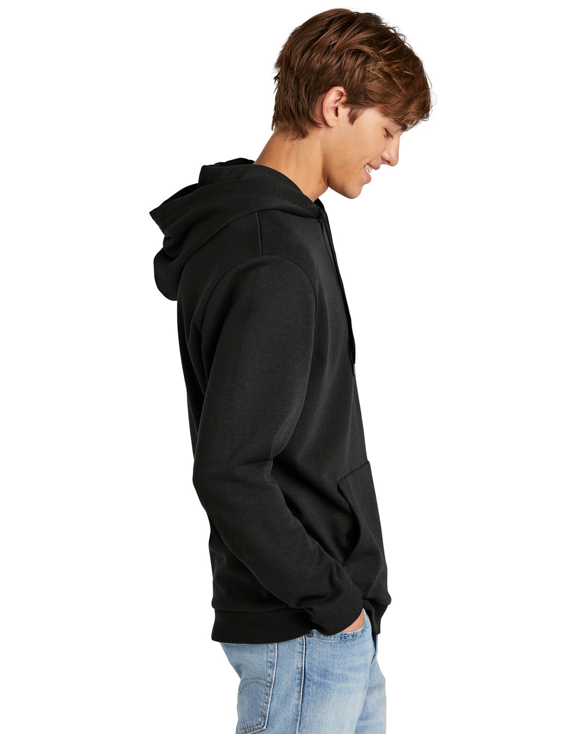 District DT1300 Perfect Tri Fleece Pullover Hoodie view 3