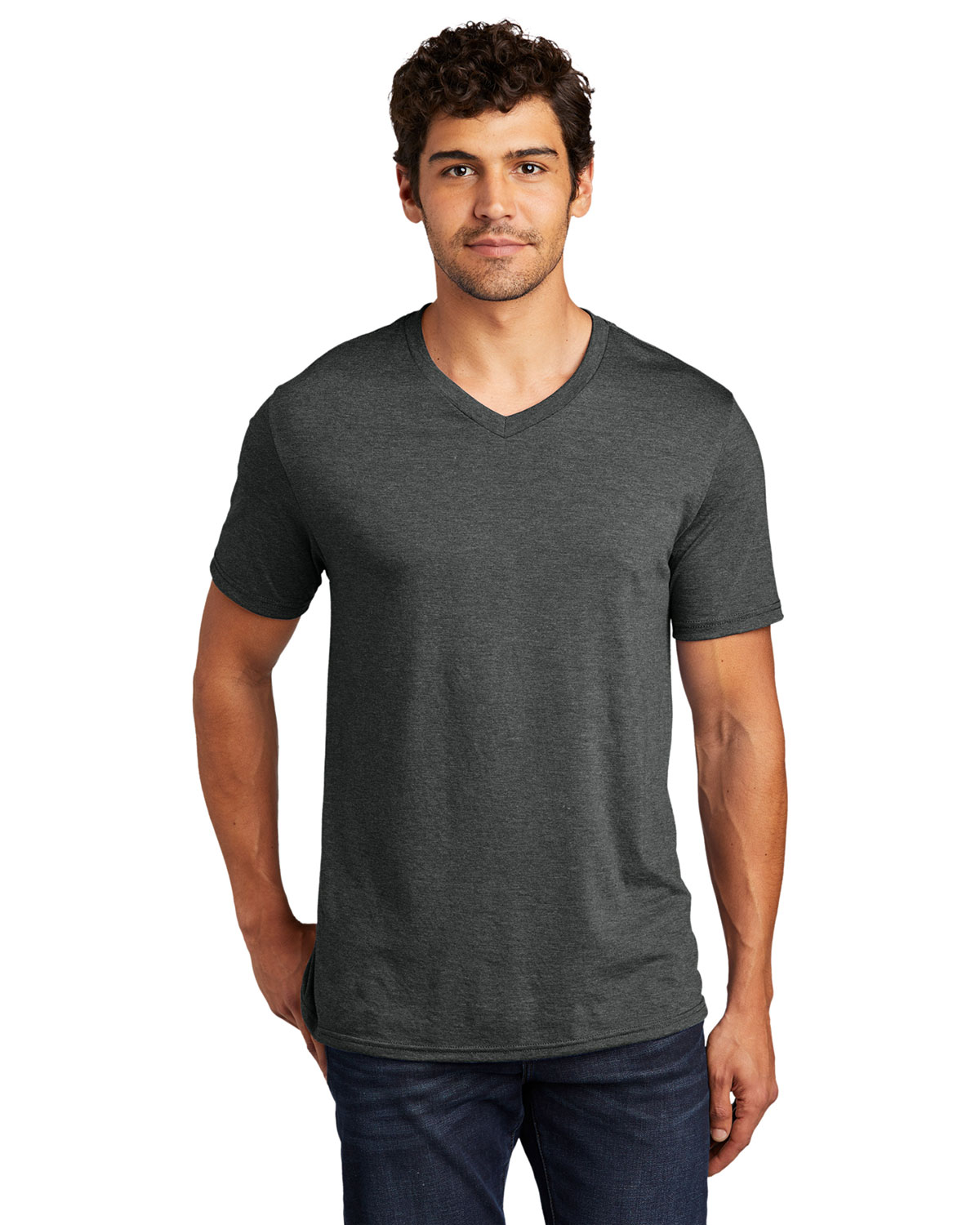 District DT1350 Perfect Tri V-Neck Tee