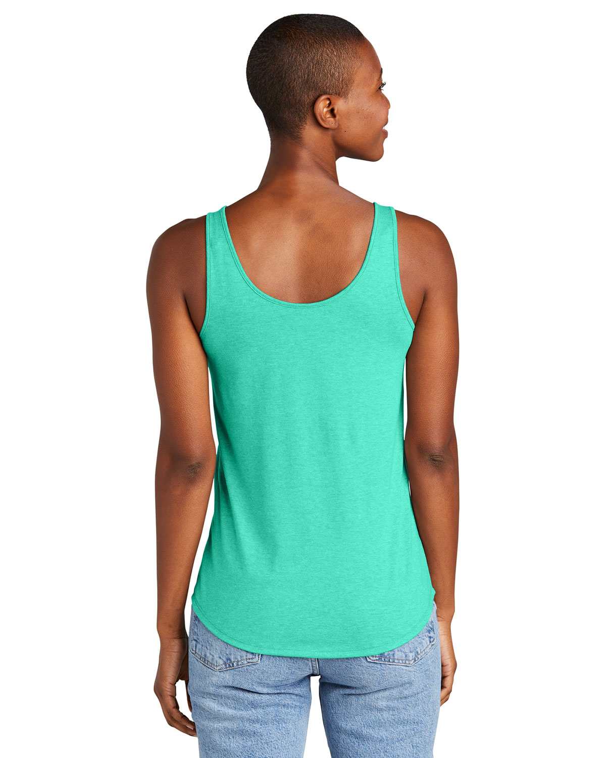 District DT151 Women's Perfect Tri Relaxed Tank view 2