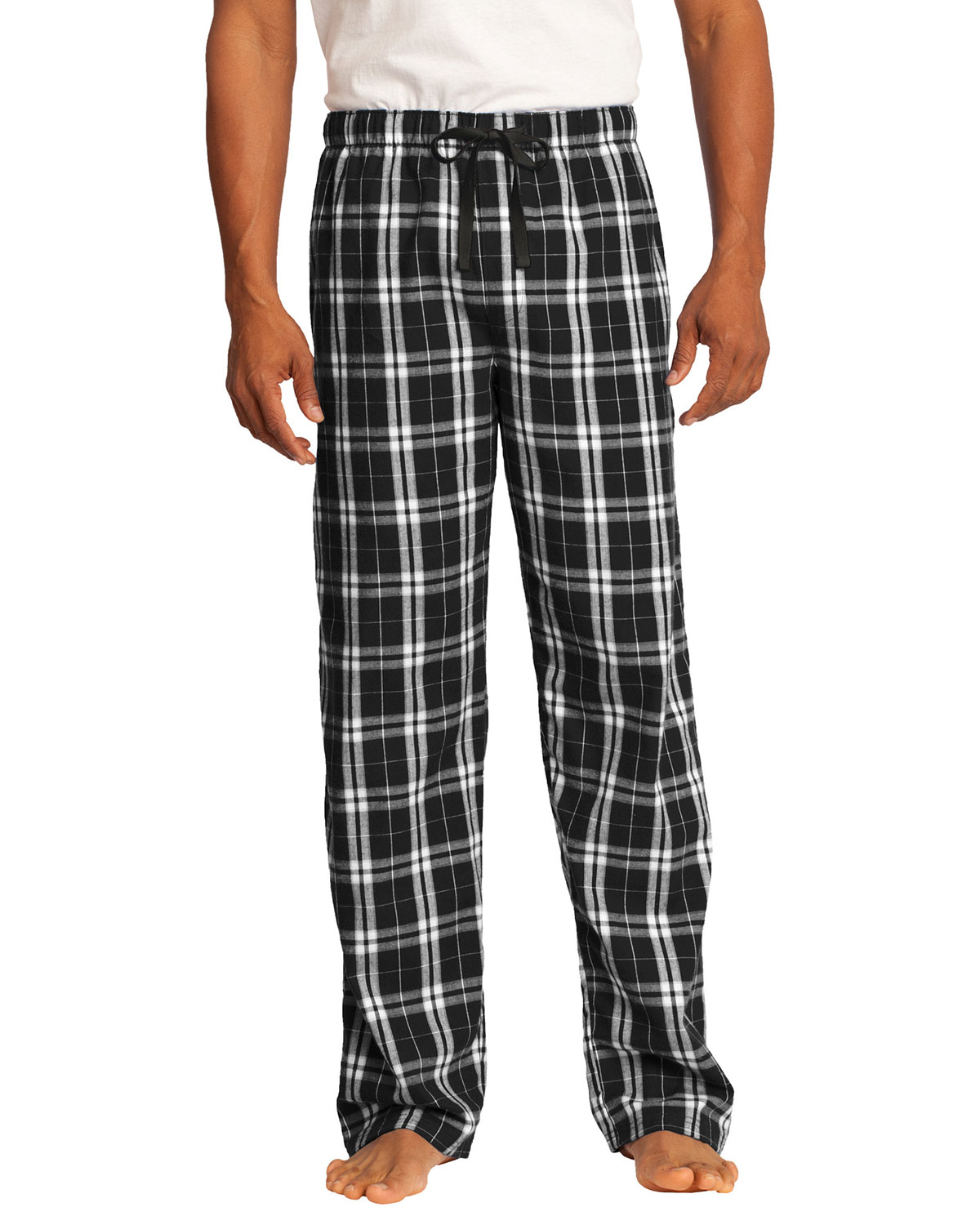 District DT1800 Flannel Plaid Pant