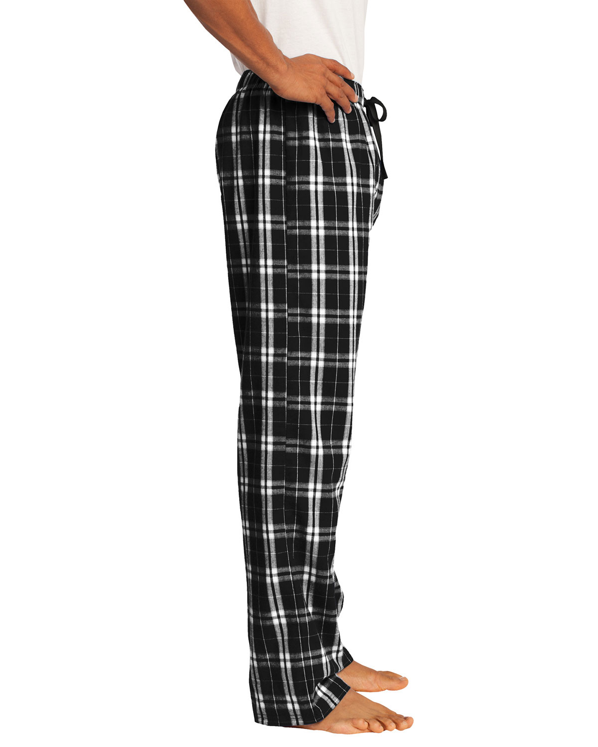 District DT1800 Flannel Plaid Pant view 3
