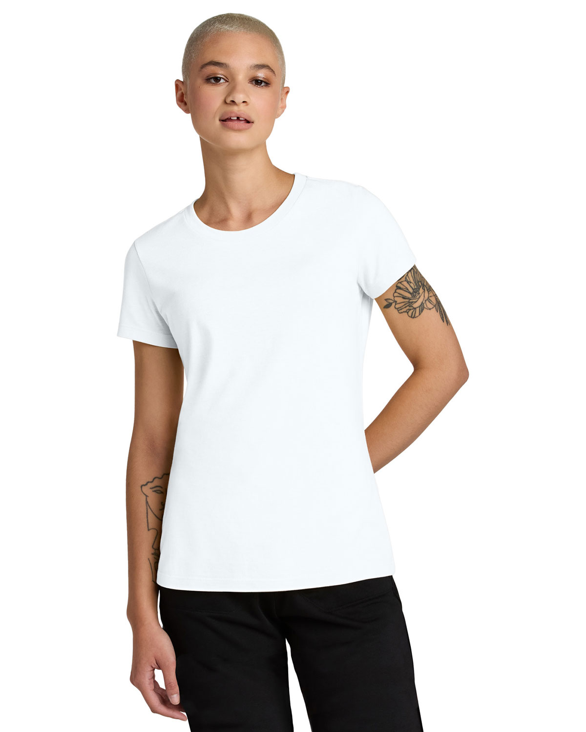 District DT188 Women's Perfect Weight CVC Tee