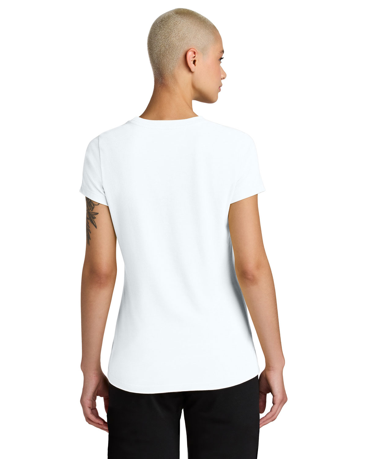 District DT188 Women's Perfect Weight CVC Tee view 2