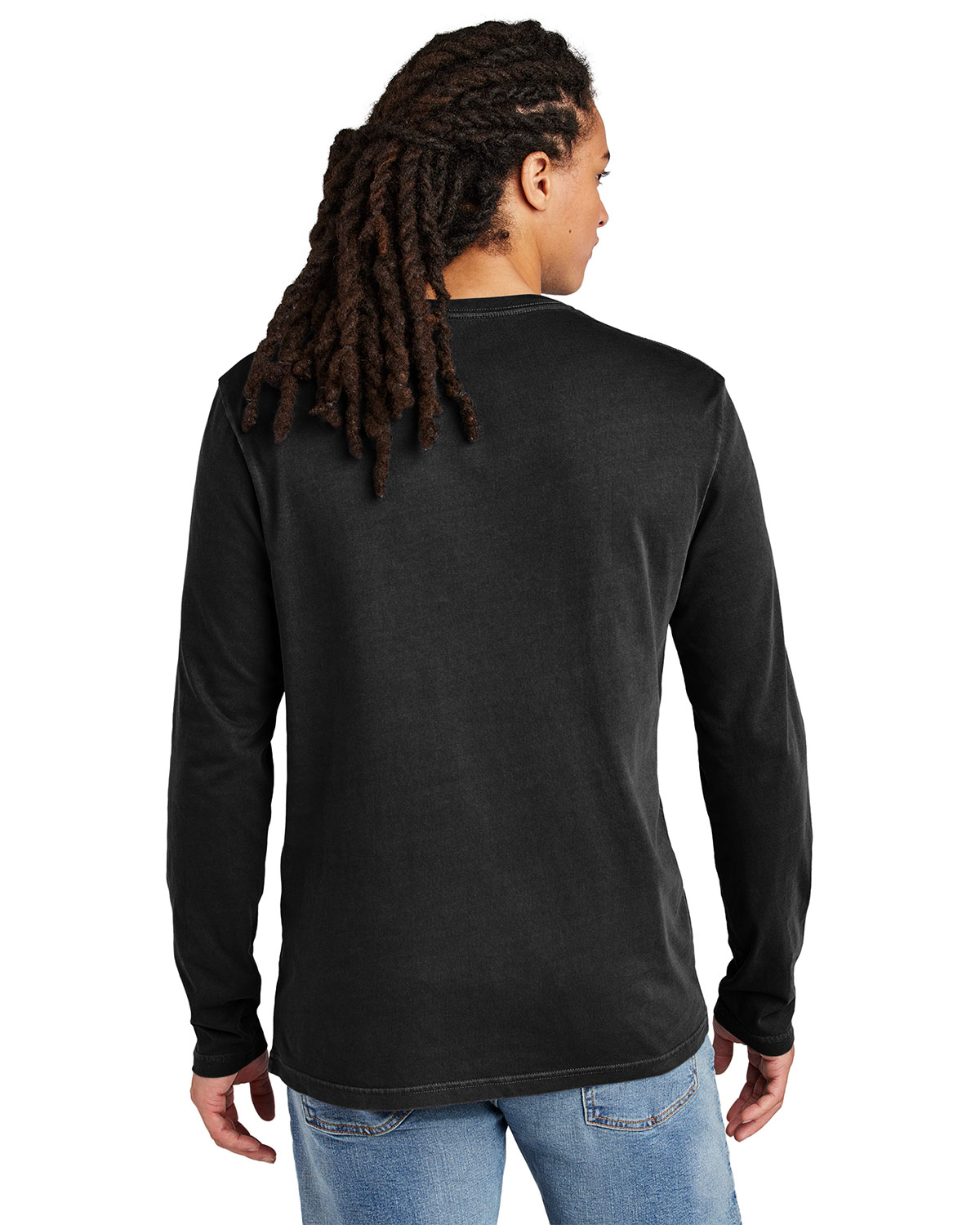 District DT2103 Wash Long Sleeve Tee view 2