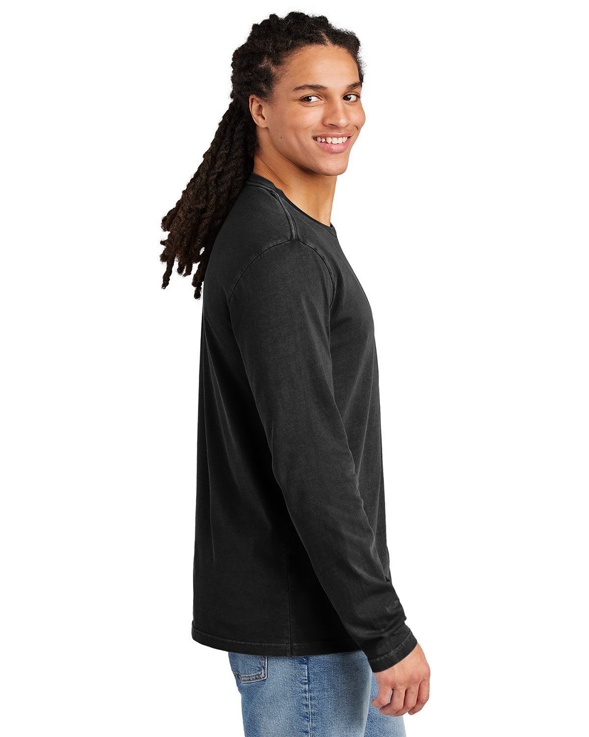 District DT2103 Wash Long Sleeve Tee view 3
