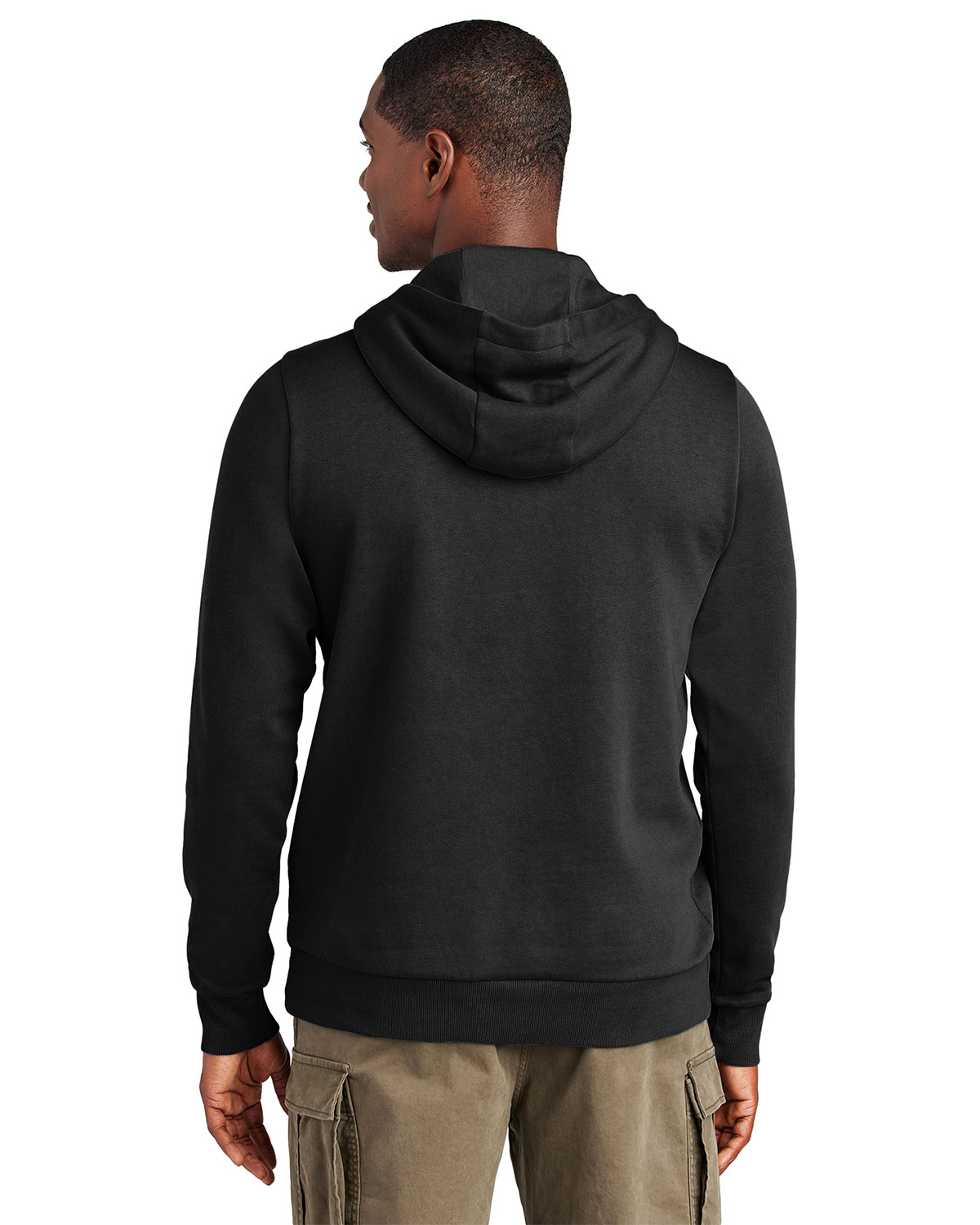 District DT2200 Wash Fleece Hoodie view 2