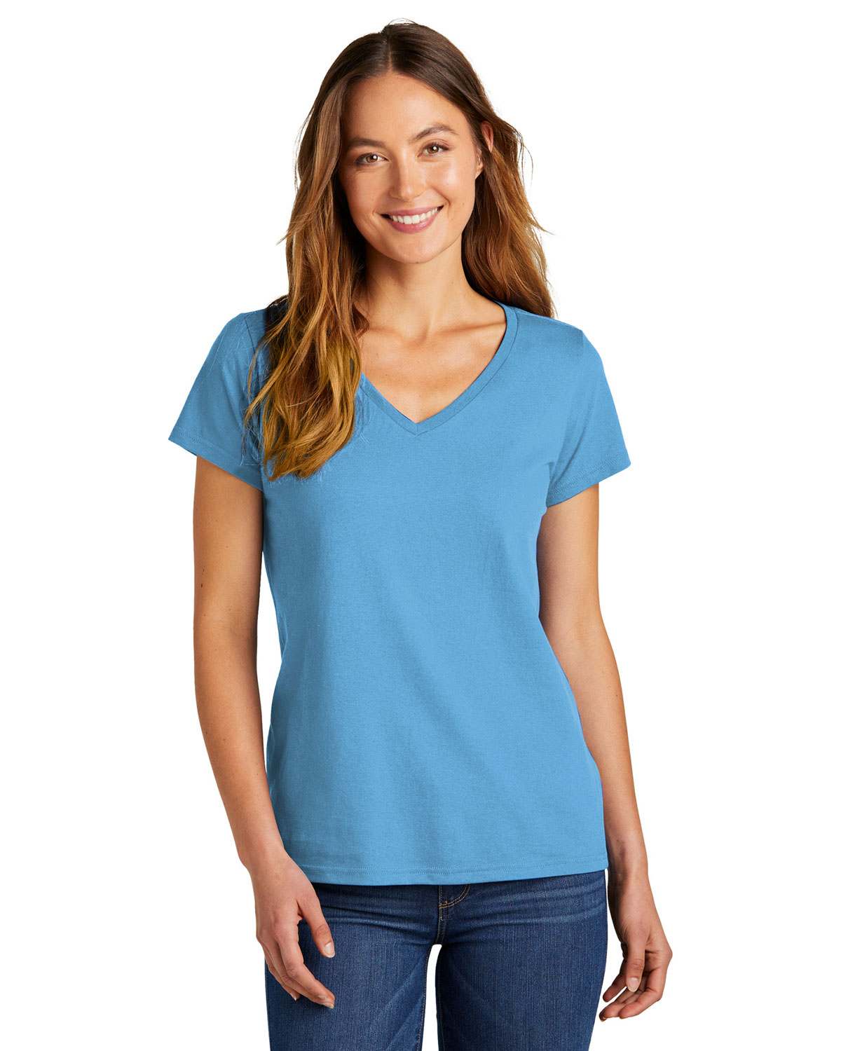 District DT5002 Women's The Concert Tee V-Neck