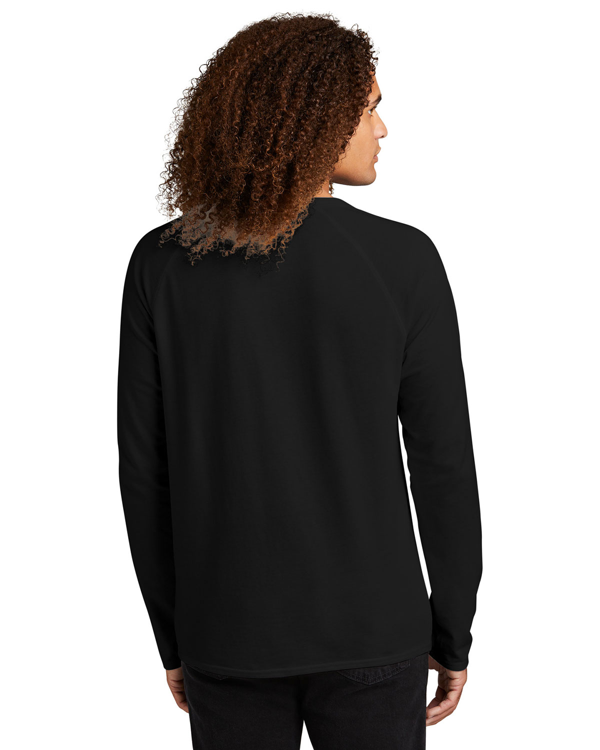 District DT572 Featherweight French Terry Long Sleeve Crewneck view 2