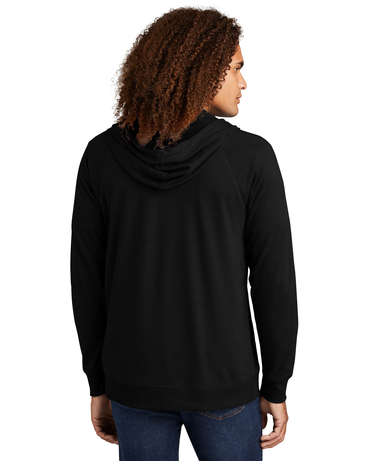 District DT573 Featherweight French Terry Full-Zip Hoodie view 2