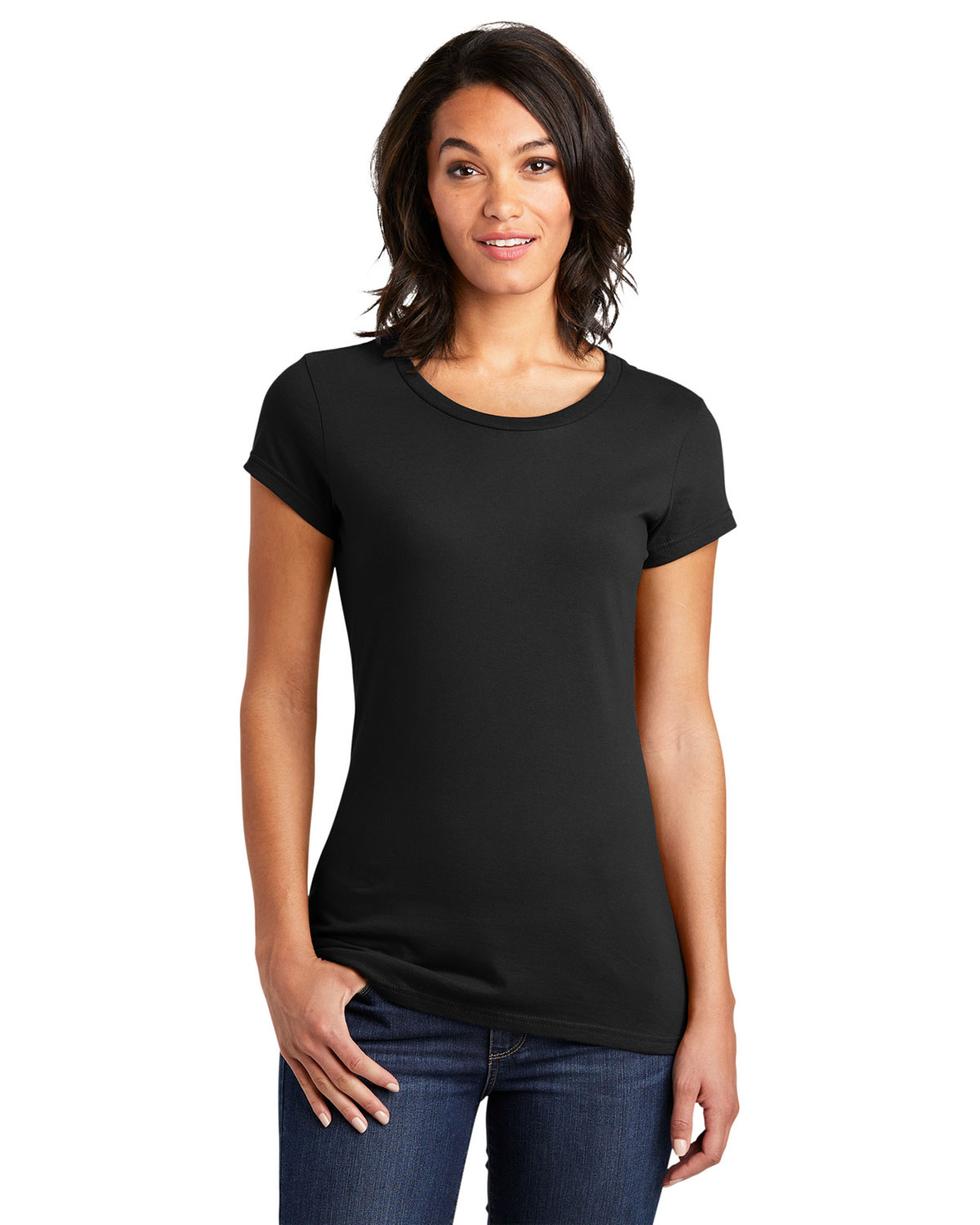 District DT6001 Women's Fitted Very Important Tee