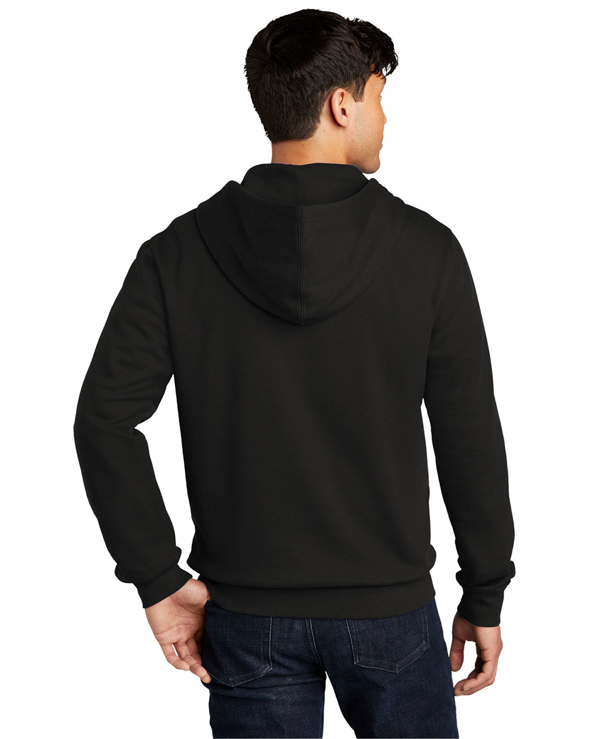 District DT6102 V.I.T. Fleece Full-Zip Hoodie view 2