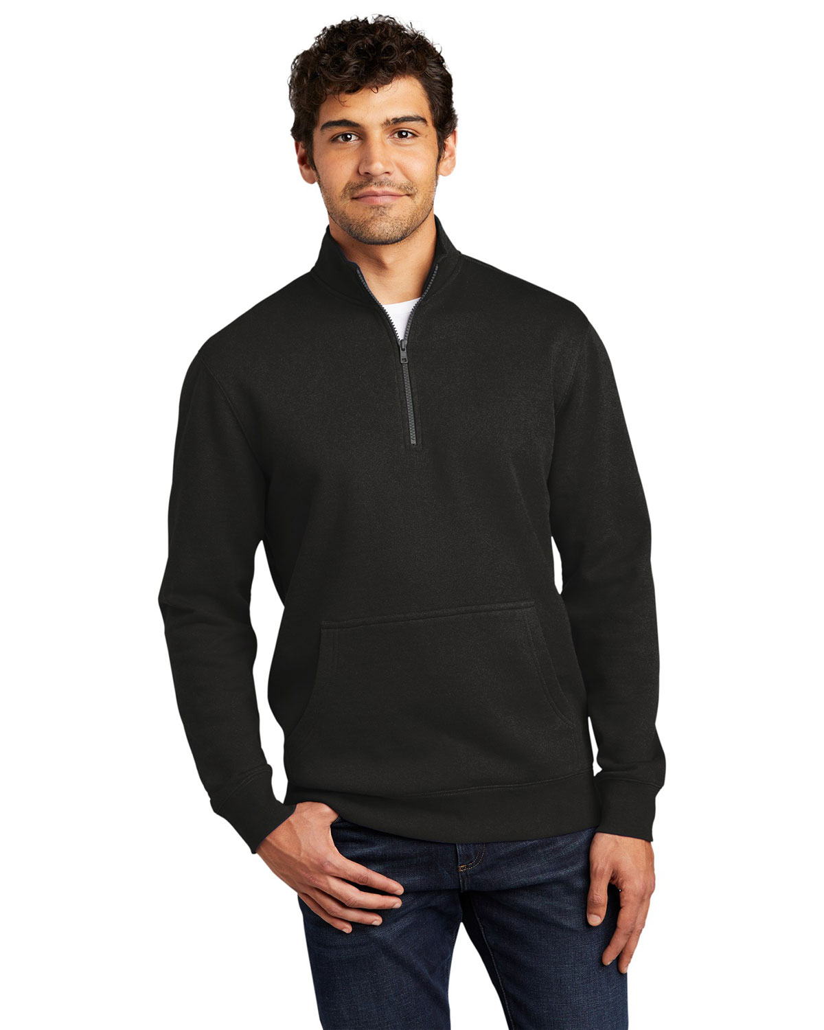 District DT6106 V.I.T. Fleece 1/4-Zip