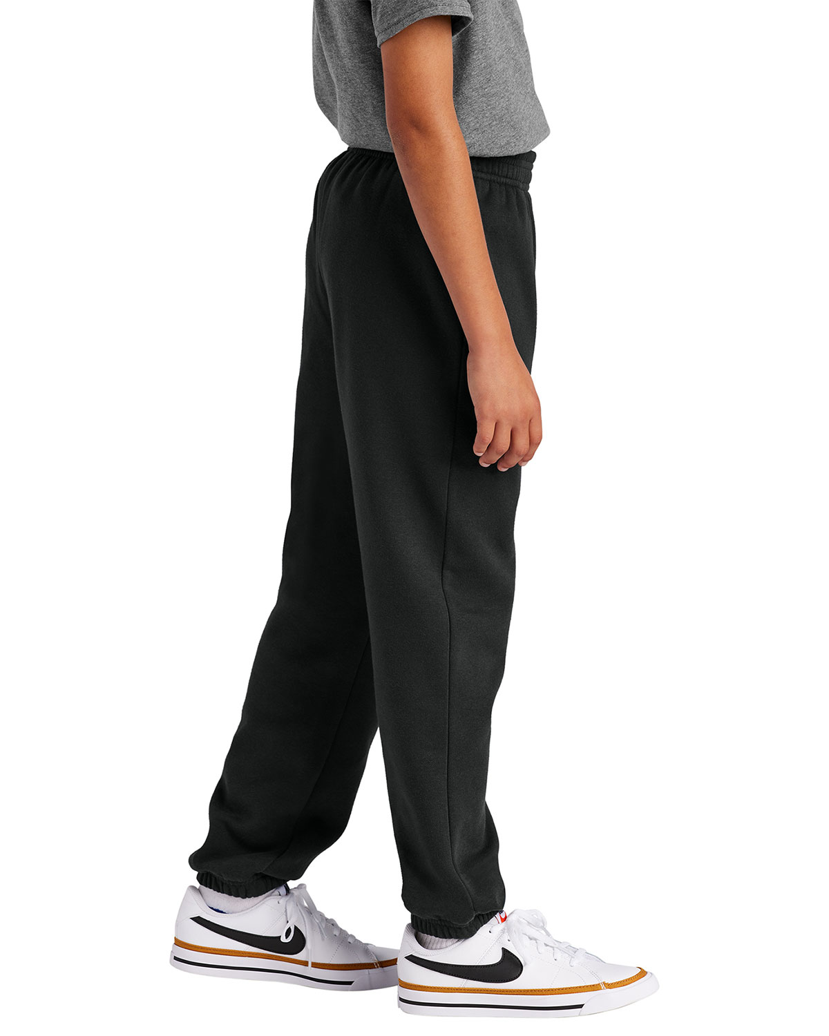 District DT6112Y Youth V.I.T. Fleece Sweatpant view 3