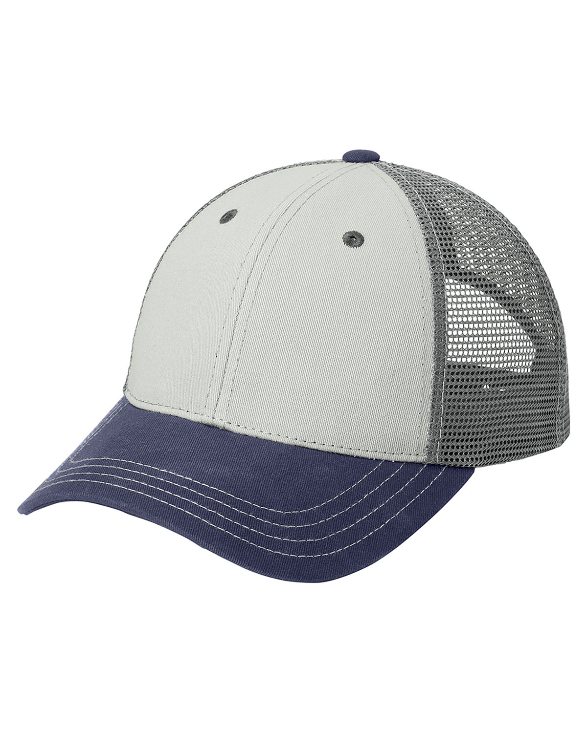 District DT616 Tri-Tone Mesh Back Cap