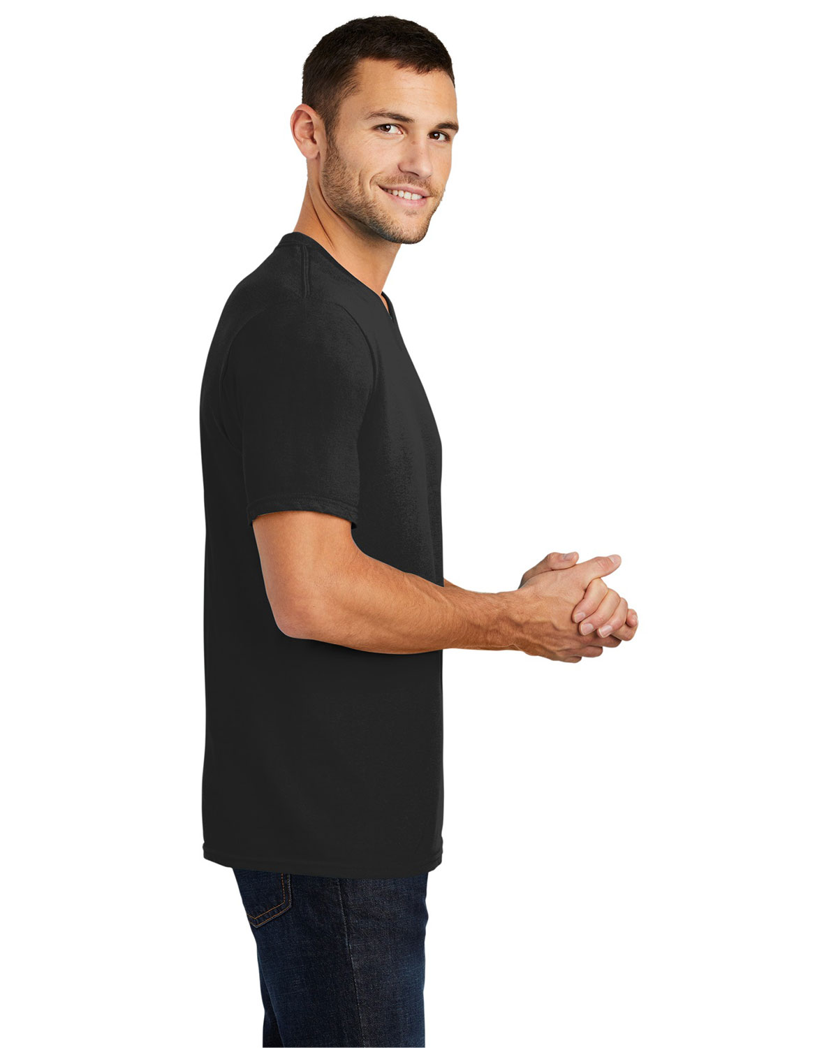 District DT6500 Very Important Tee V-Neck view 3