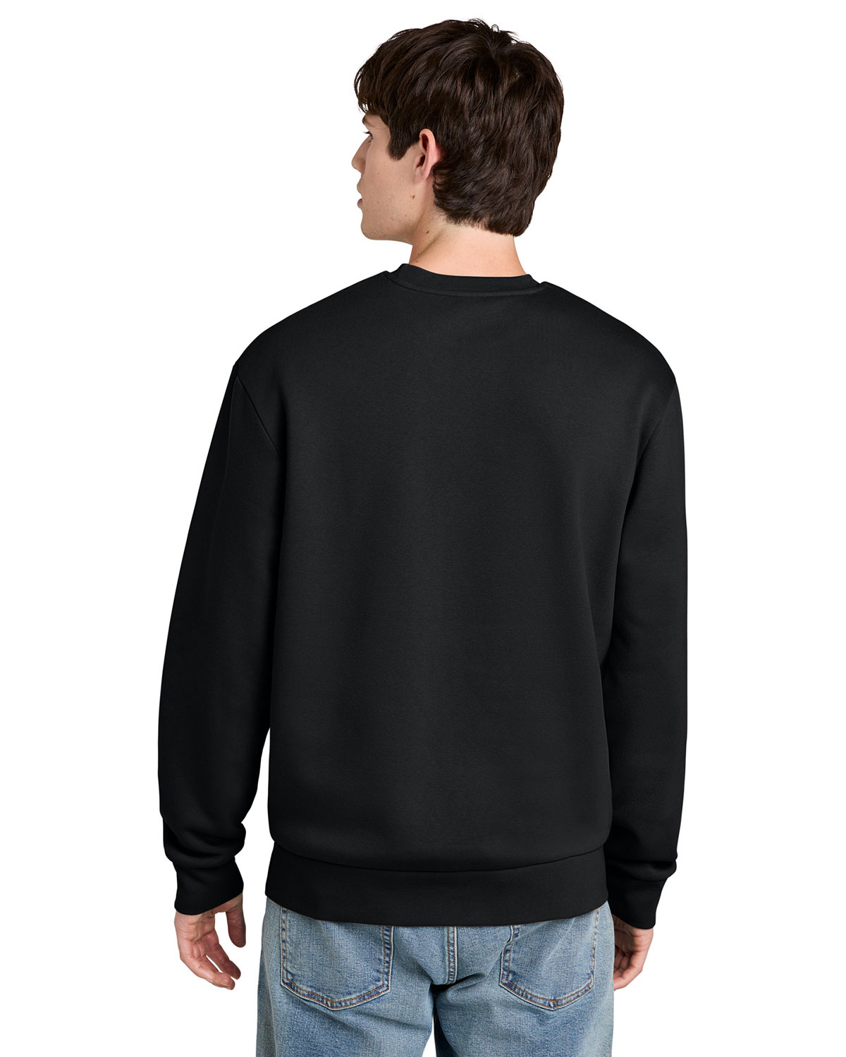 District DT6704 MelloFleece Crew view 2