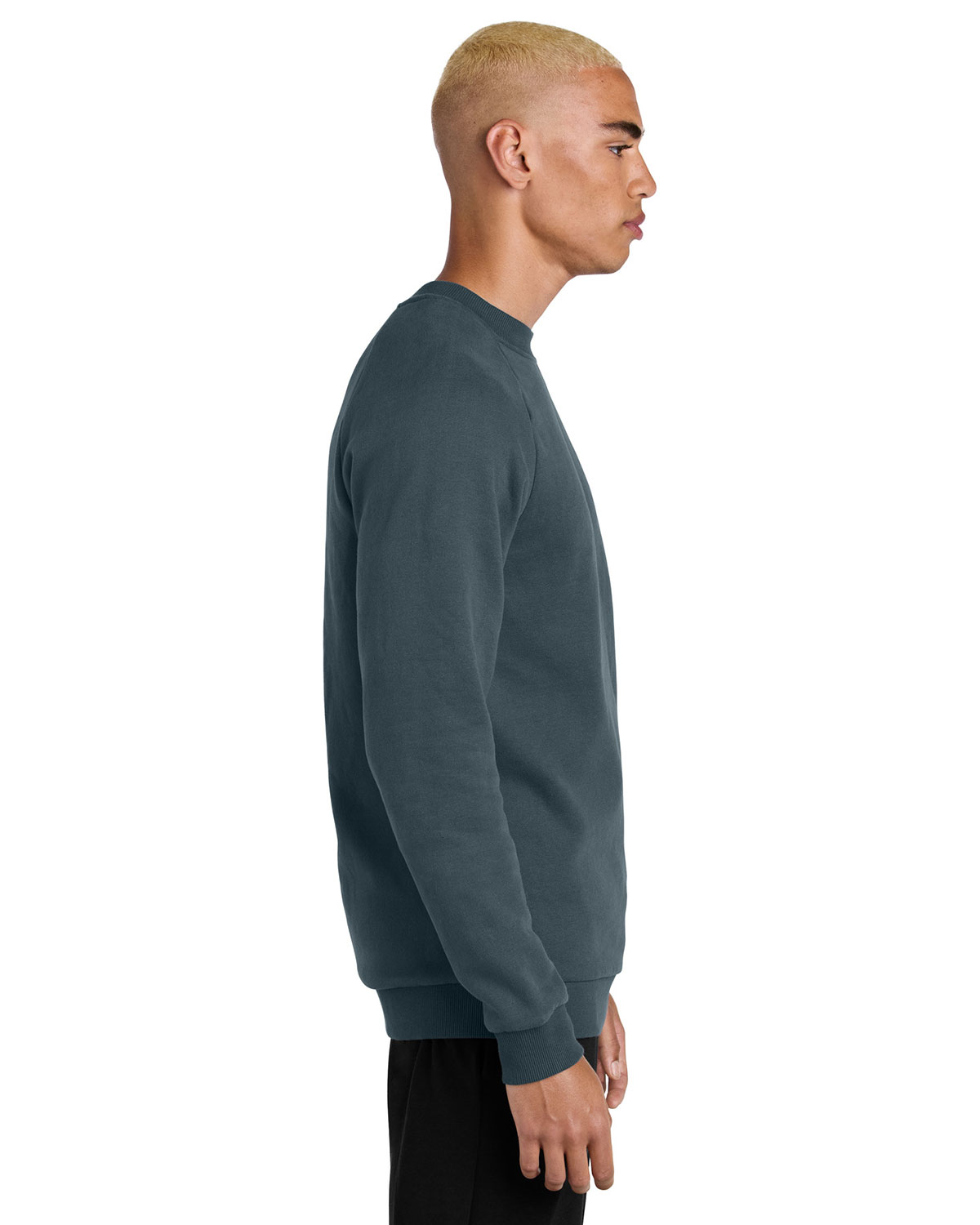 District DT7804 Cloud Fleece Crew view 3