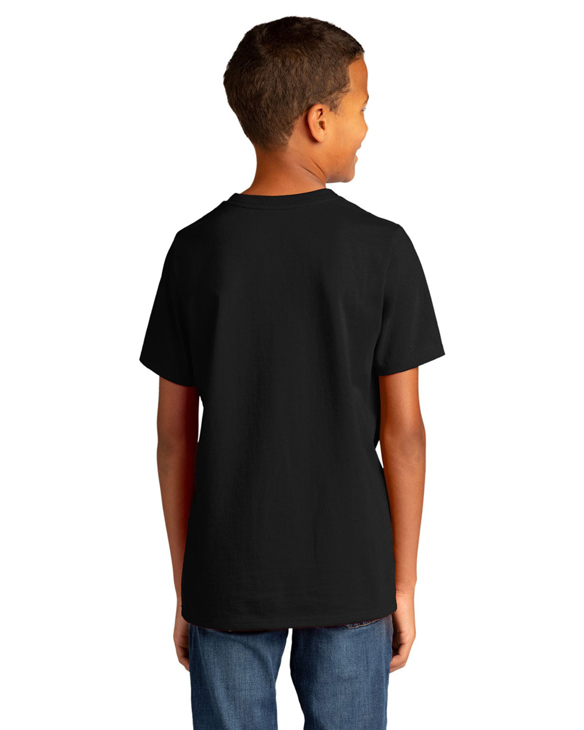 District DT8000Y Youth Re-Tee view 2
