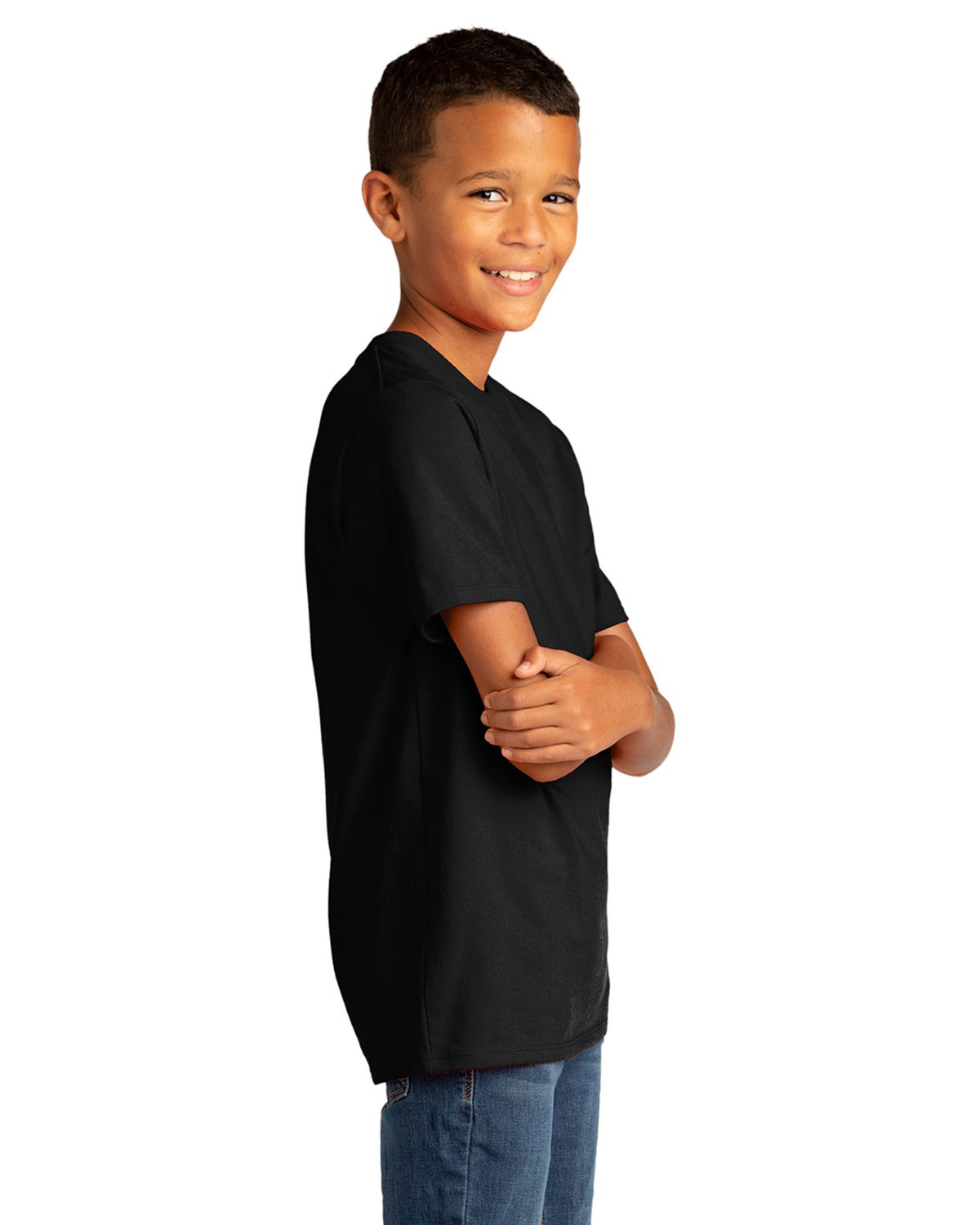 District DT8000Y Youth Re-Tee view 3