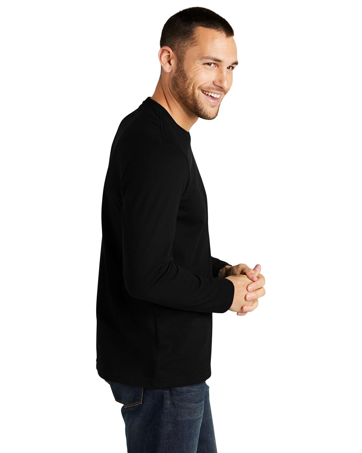 District DT8003 Re-Tee Long Sleeve view 3