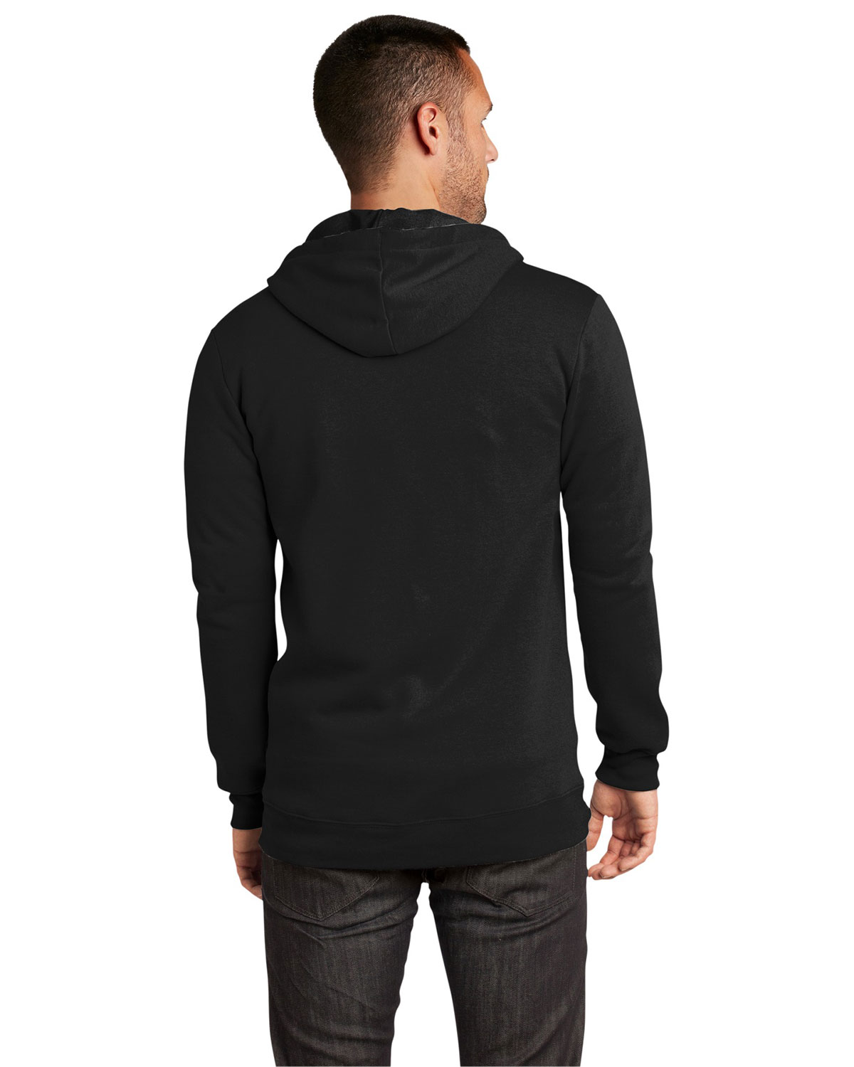 District DT800 The Concert Fleece Full-Zip Hoodie view 2