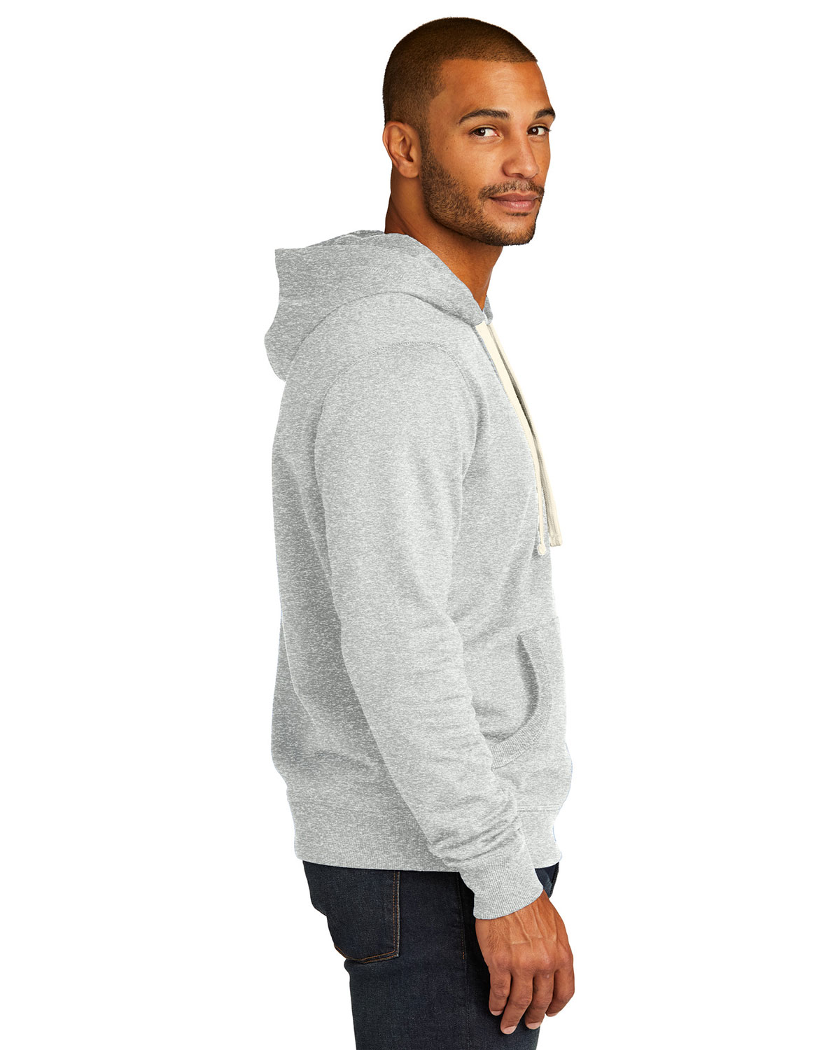 District DT8100 Re-Fleece Hoodie view 3