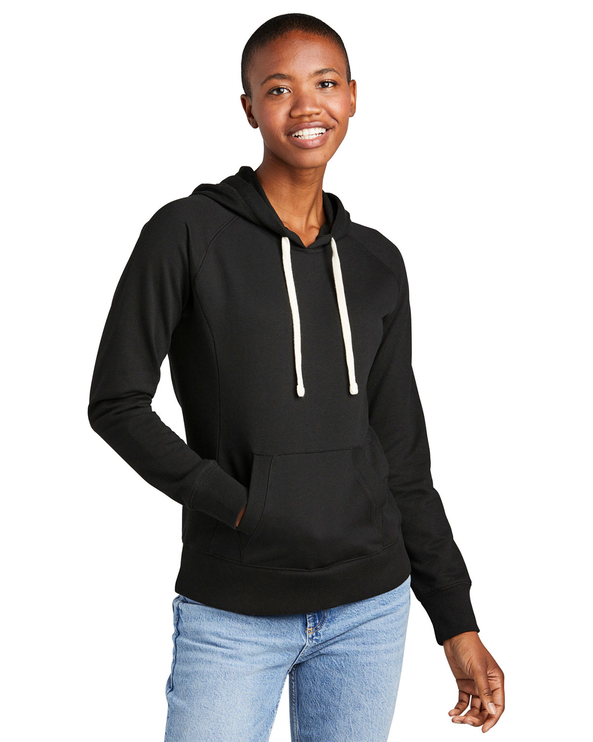 District DT8101 Women's Re-Fleece Hoodie