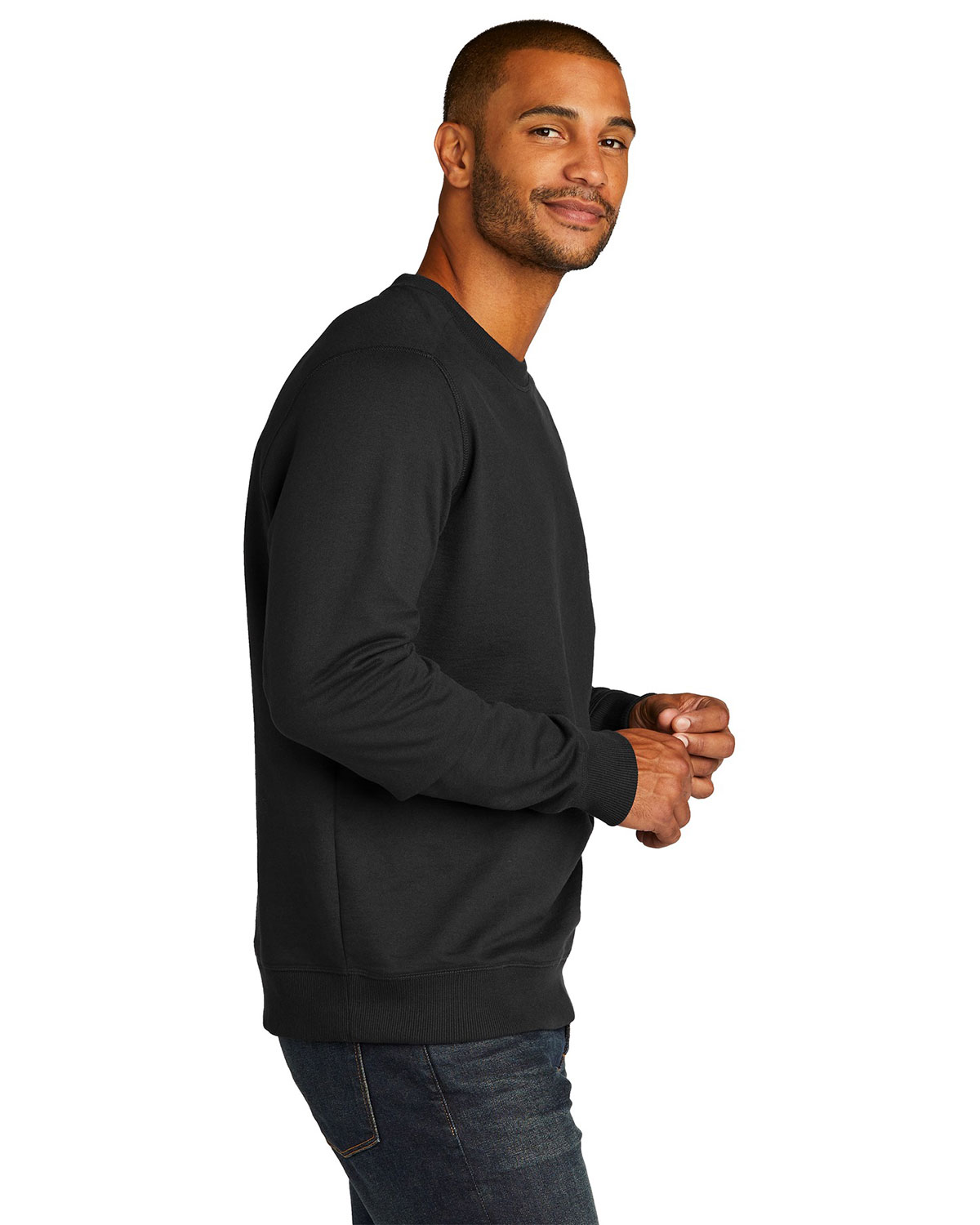 District DT8104 Re-Fleece Crew view 3