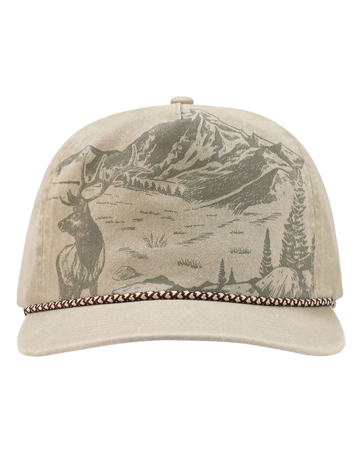 DRI DUCK 3338 Elk Nature Scene Cap view 3