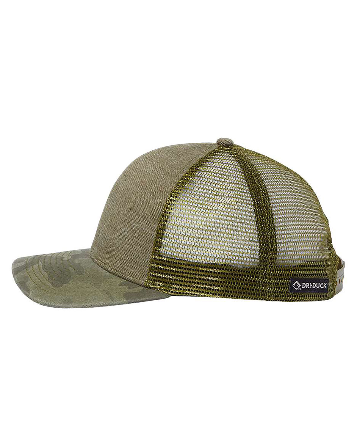 DRI DUCK 3358 Pique Trucker Cap view 3