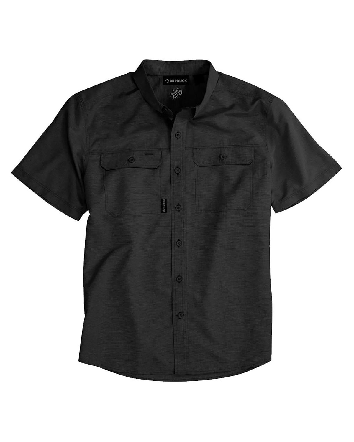 DRI DUCK 4445 Men's Crossroad Woven Short Sleeve Shirt