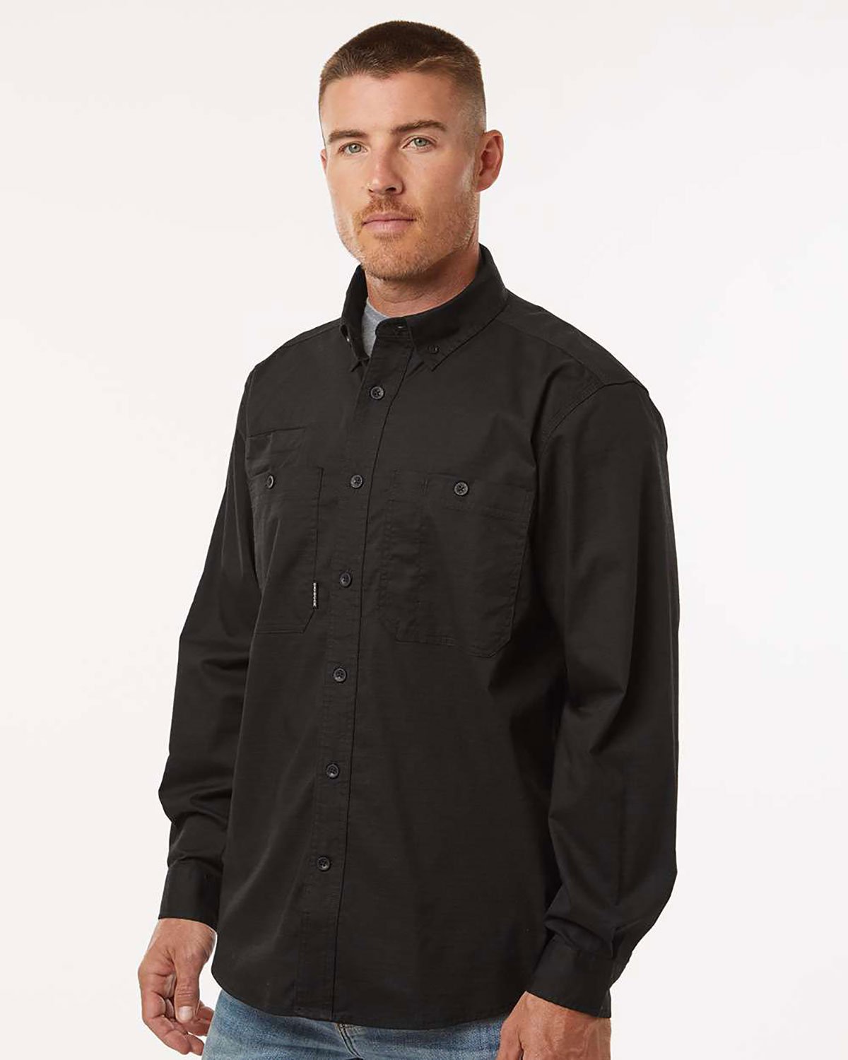 DRI DUCK 4450T Men's Craftsman Woven Shirt view 3
