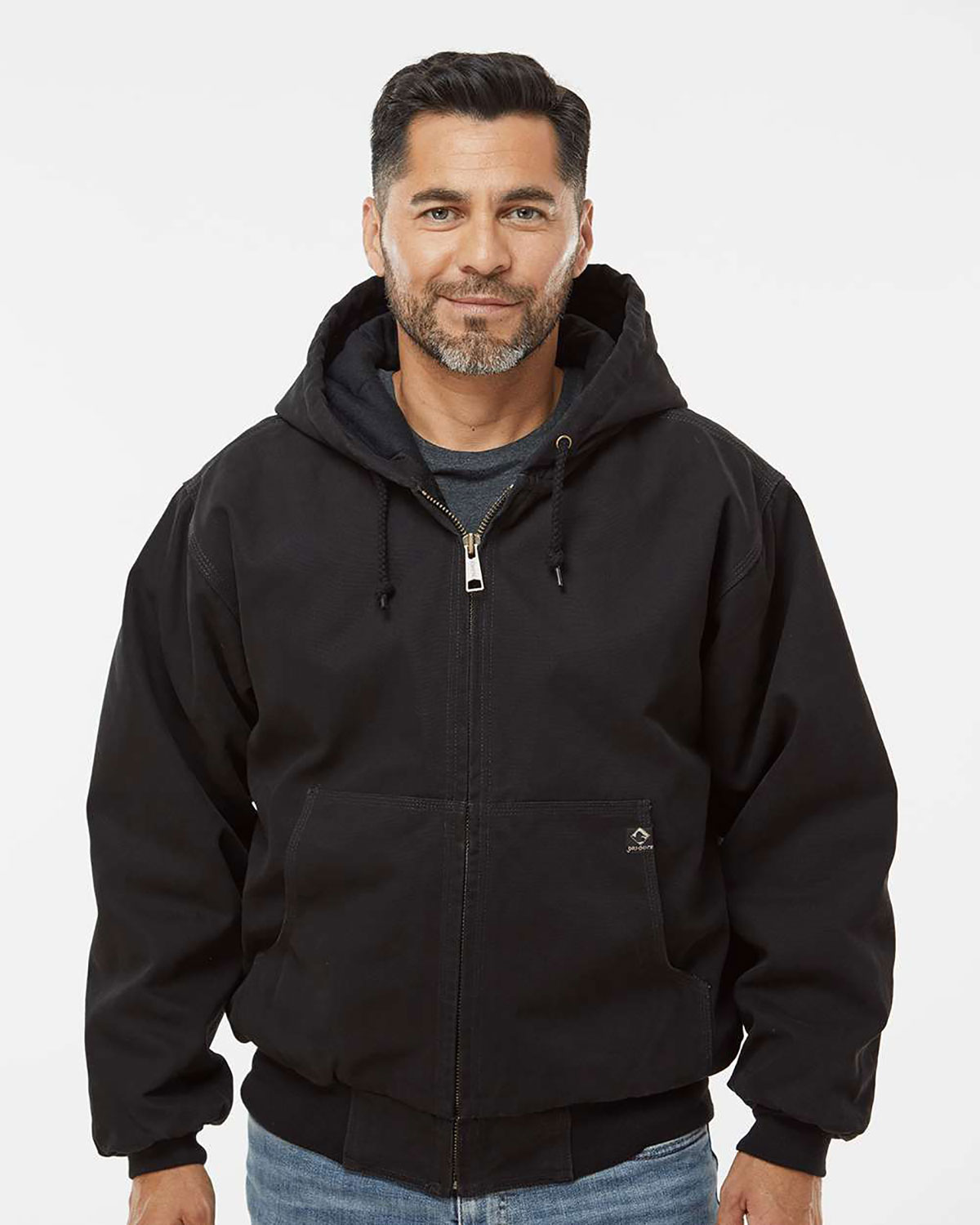 DRI DUCK 5020 Men's Cheyenne Boulder Cloth� Hooded Jacket with Tricot Quilt Lining