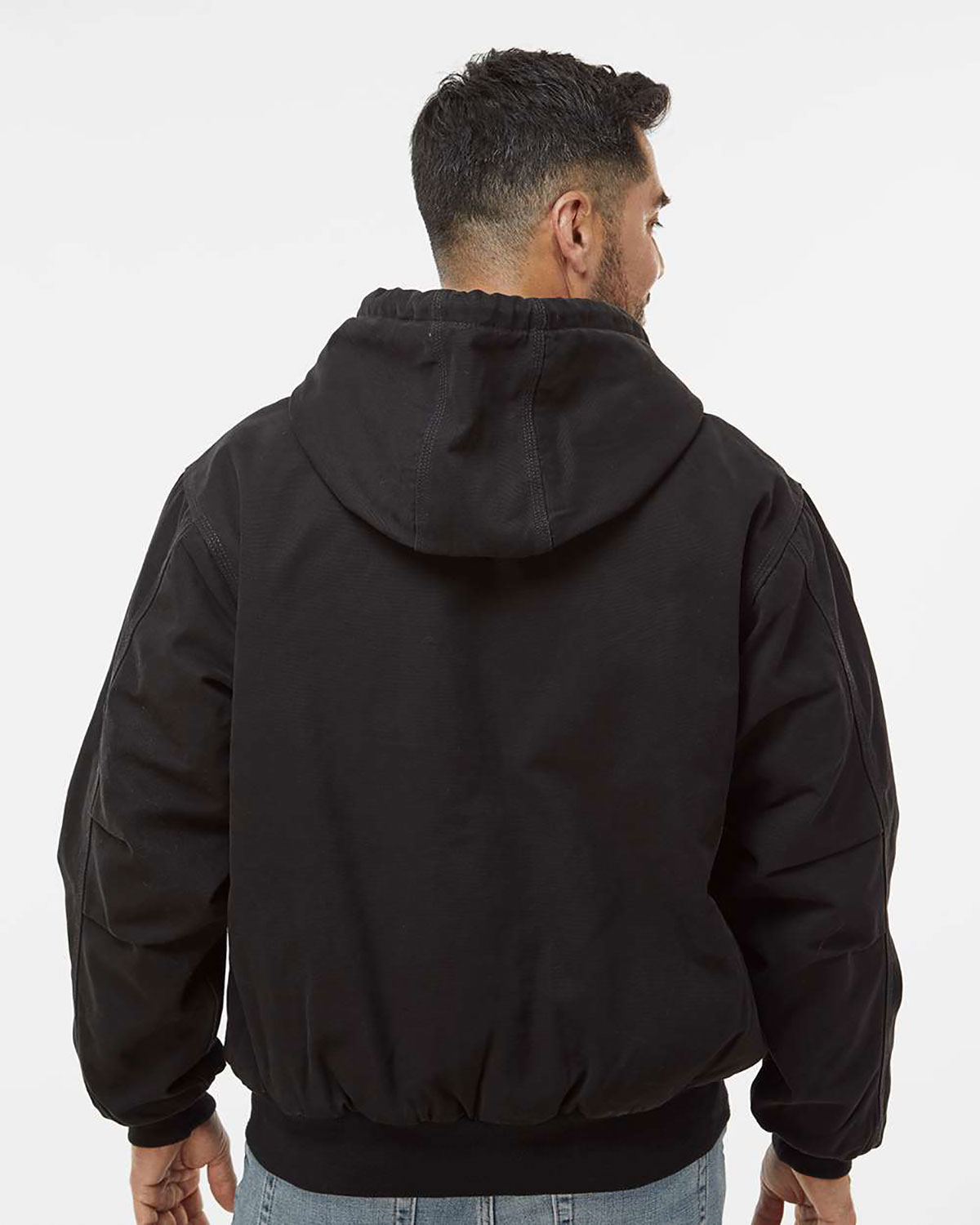 DRI DUCK 5020T Men's Tall Cheyenne Boulder Cloth� Hooded Jacket with Tricot Quilt Lining view 2