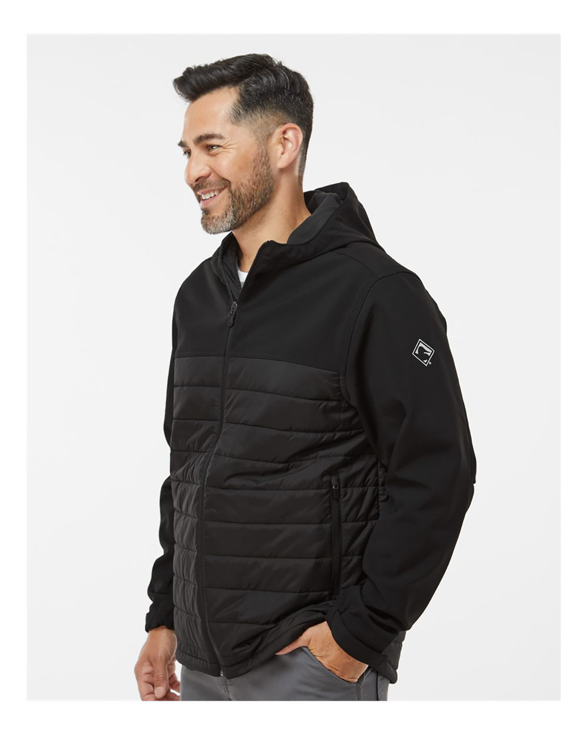 DRI DUCK 5324 Men's Pinnacle Soft Shell Puffer Jacket view 3
