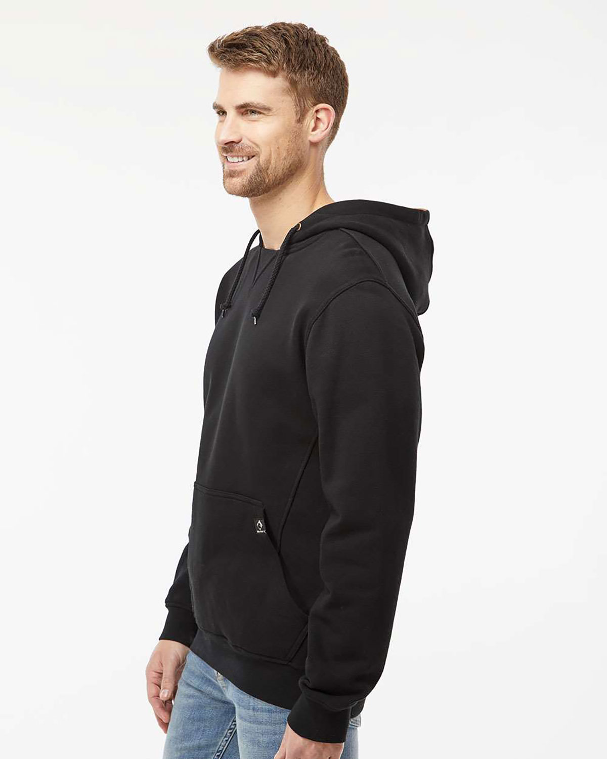 DRI DUCK 7035 Men's Woodland Fleece Hooded Pullover view 3