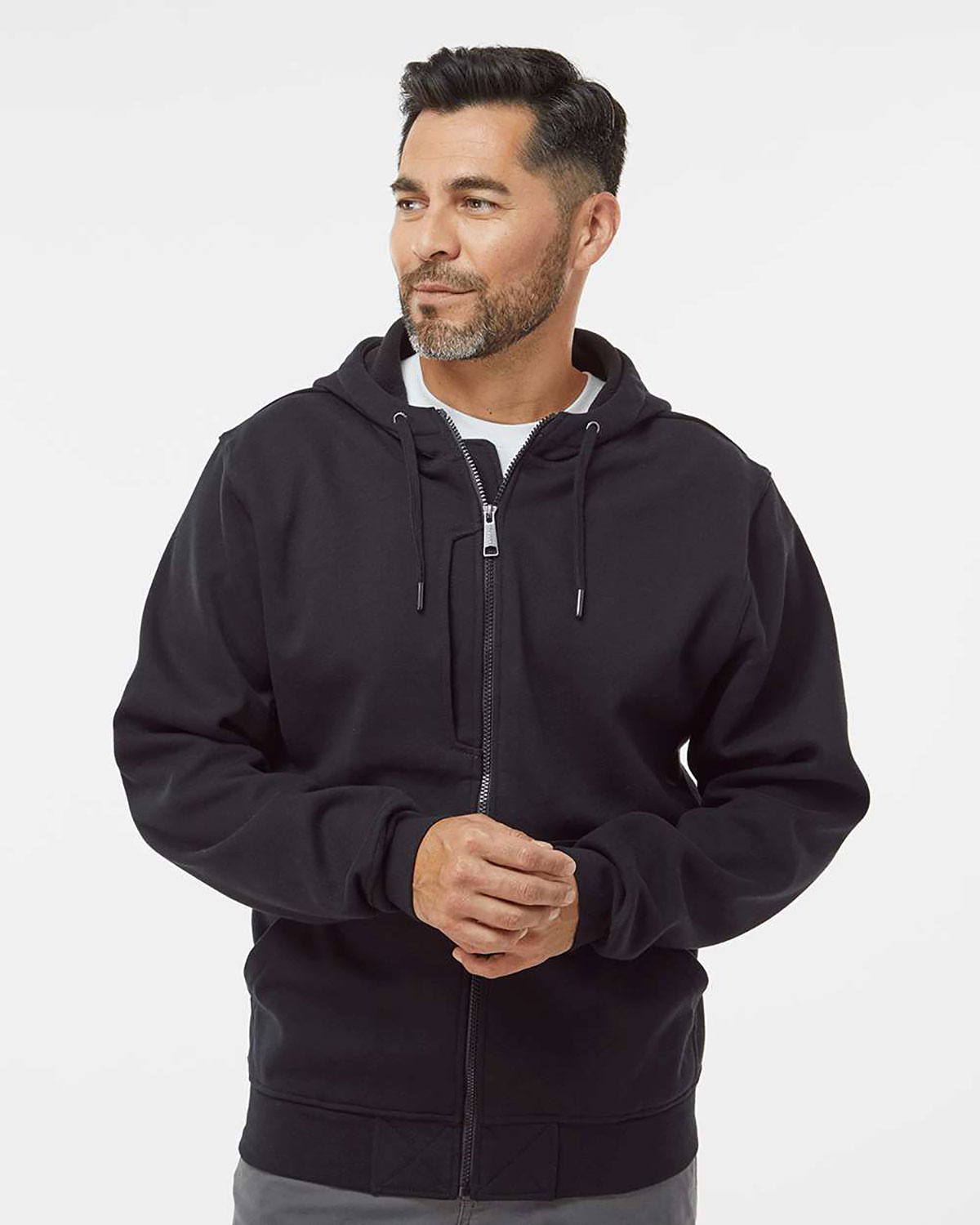 DRI DUCK 7040 Men's Bateman Bonded Power Fleece 2.0 Full-Zip Jacket