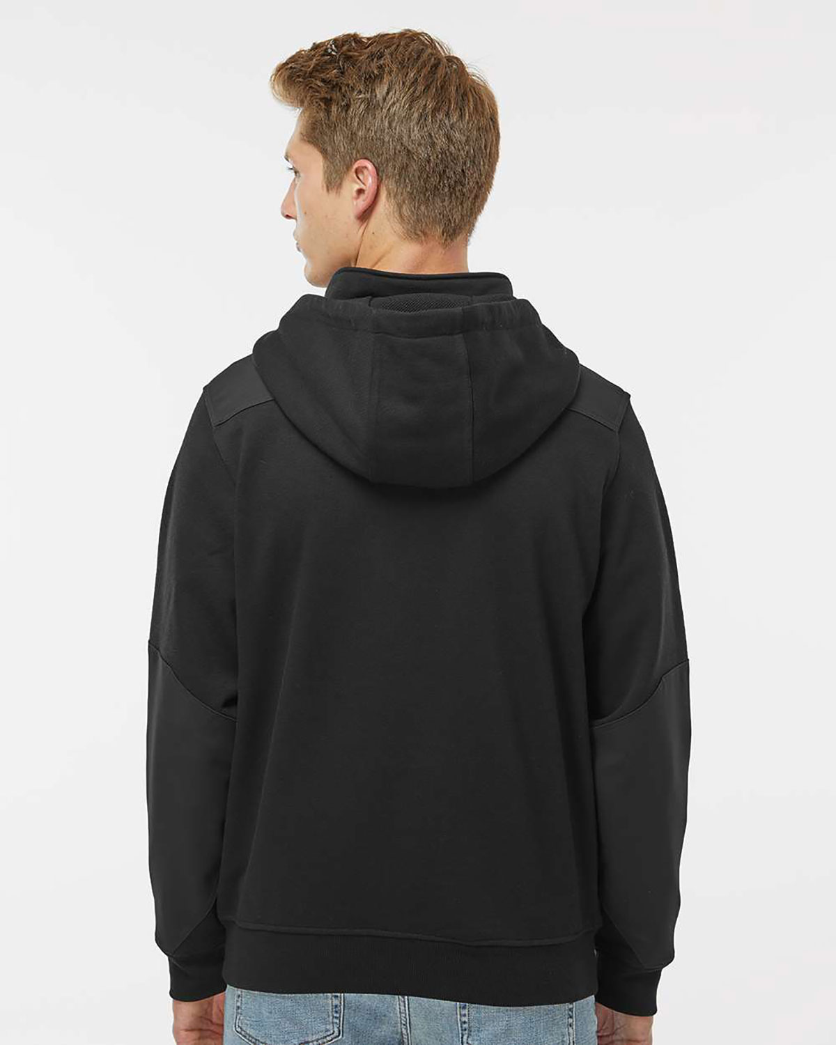 DRI DUCK 7349 Men's Mission Quarter-Zip Hooded Pullover view 2