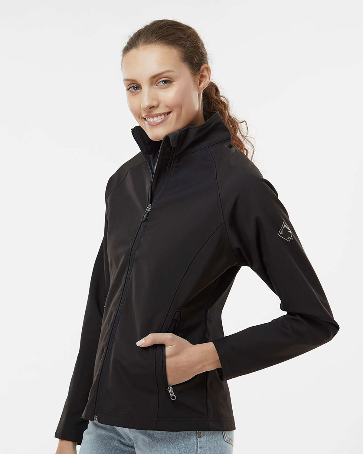 DRI DUCK 9439 Women's Contour Soft Shell Jacket view 3