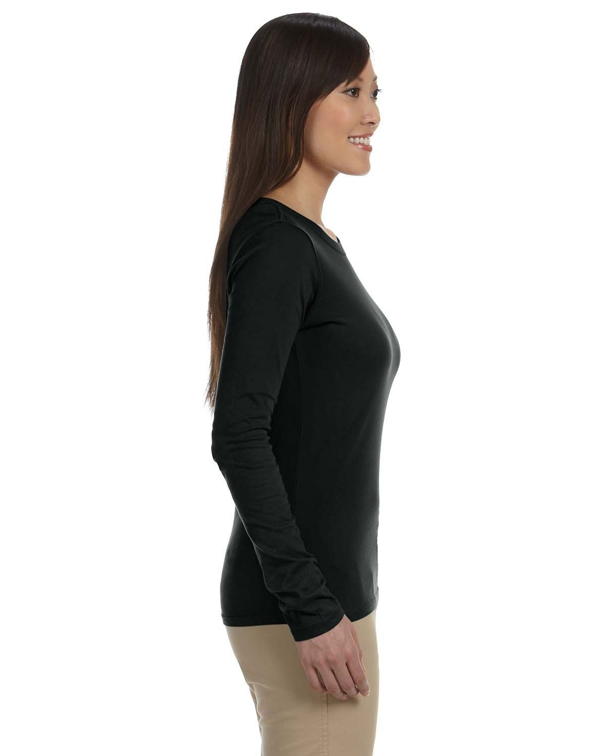 econscious EC3500 Women's Classic Long Sleeve T-Shirt view 3