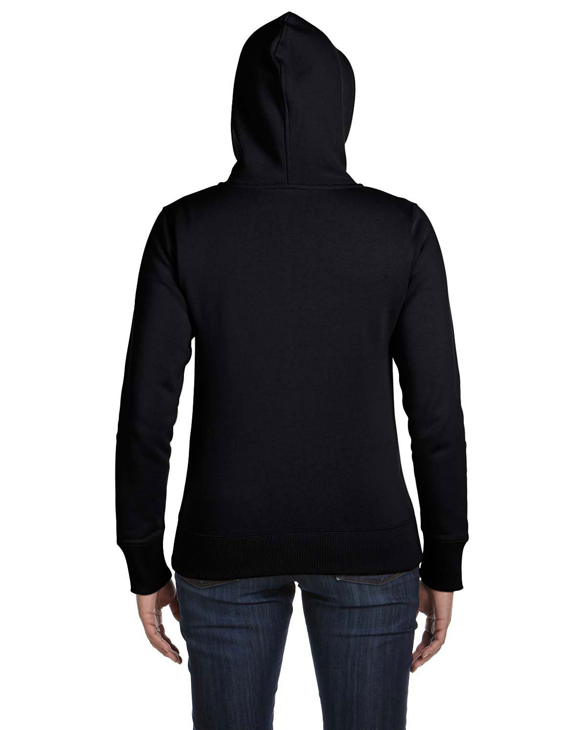 econscious EC4501 Women's Full-Zip Hooded Sweatshirt view 2