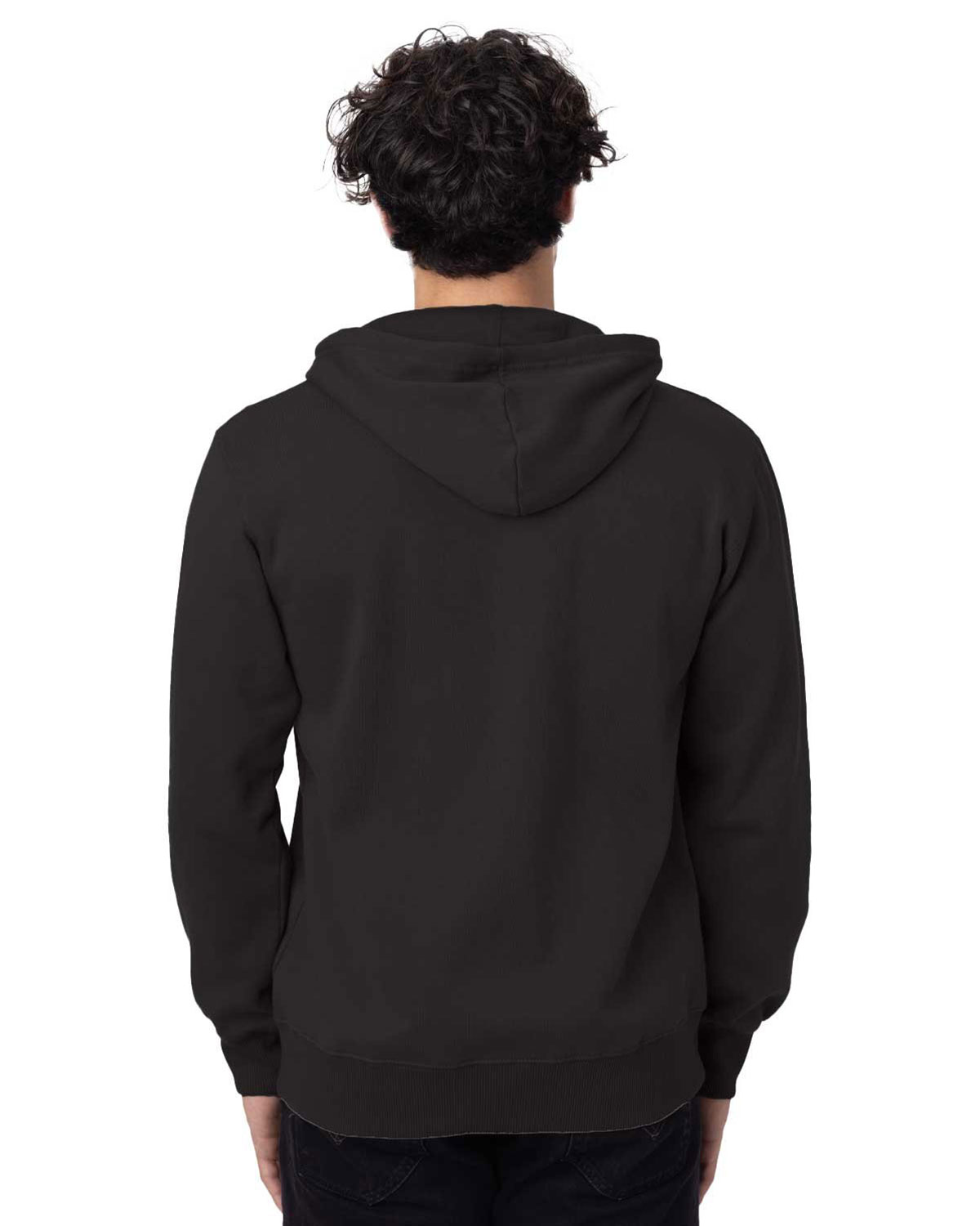 econscious EC5650 Unisex Heritage Full-Zip Hooded Sweatshirt view 2