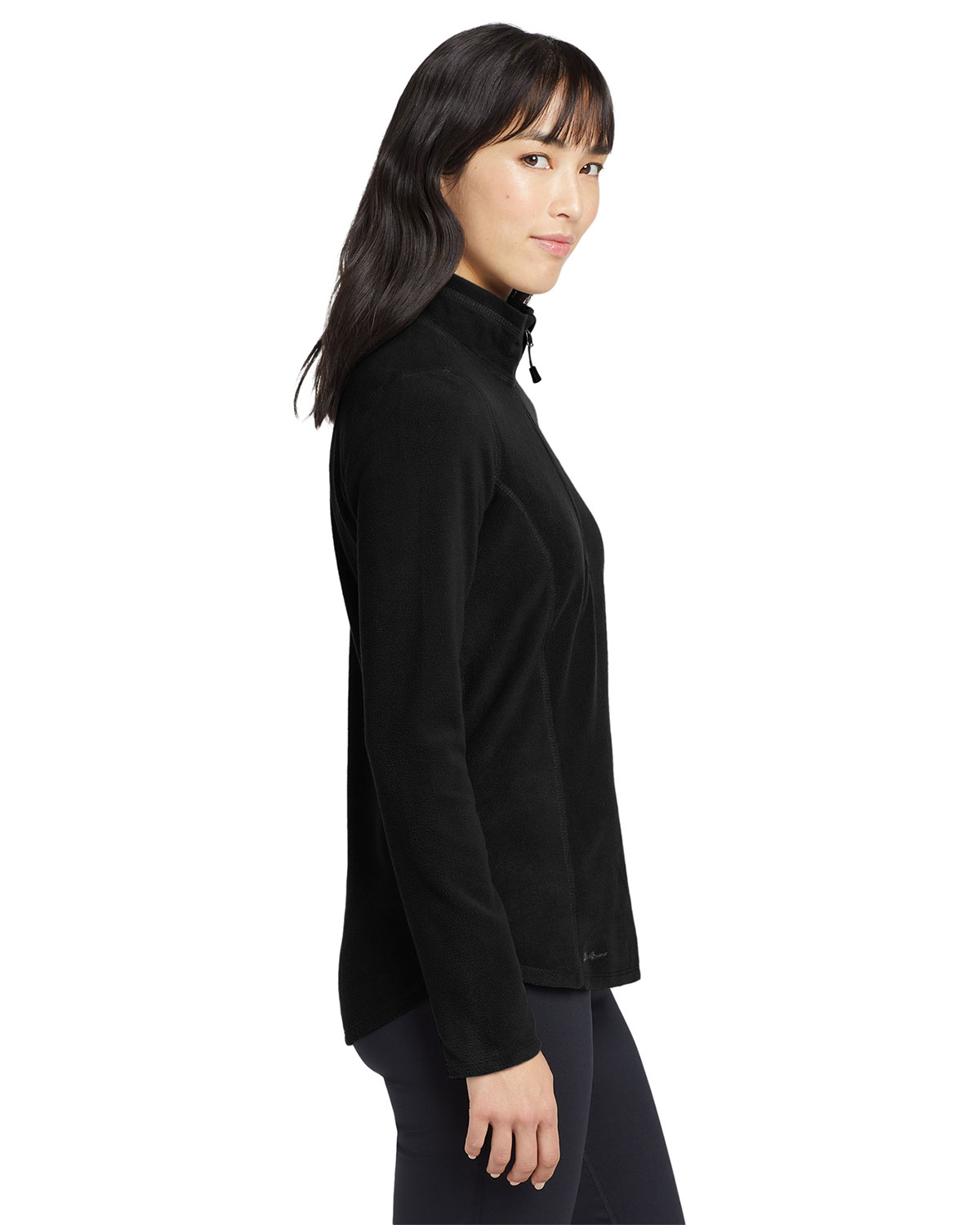 Eddie Bauer EB227 Women's 1/2-Zip Microfleece Jacket view 3