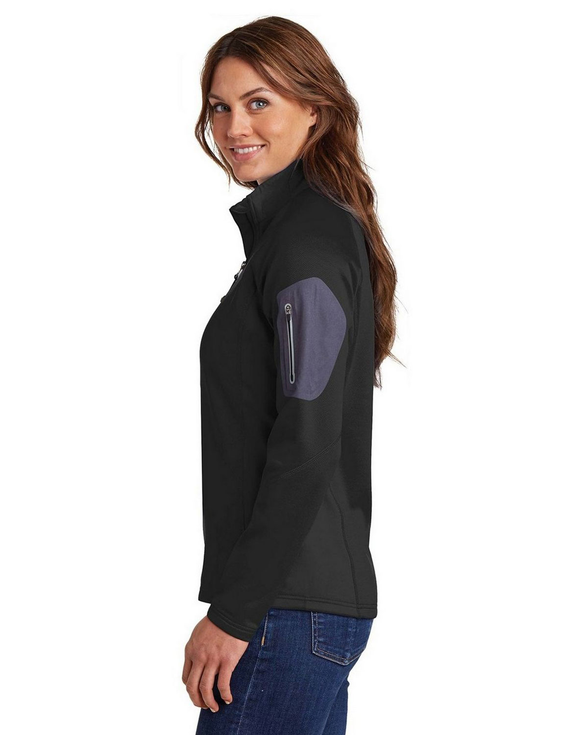 Eddie Bauer EB235 Women's 1/2-Zip Performance Fleece view 3