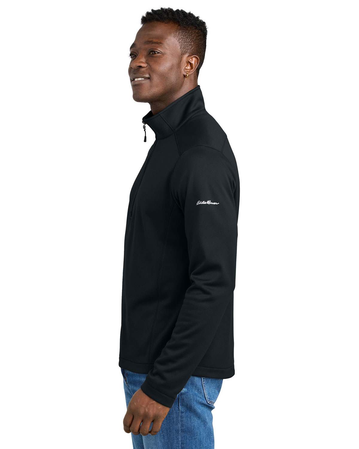 Eddie Bauer EB2360 Smooth Mid Layer Fleece 1/2-Zip view 3