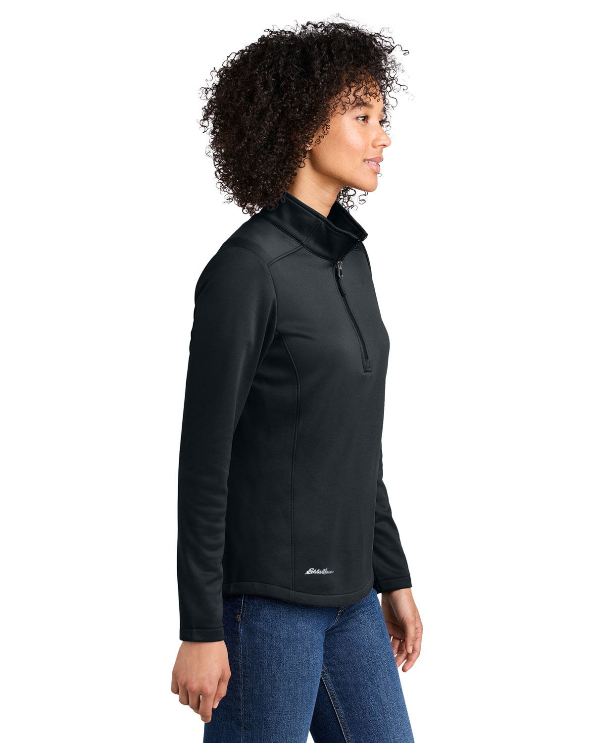 Eddie Bauer EB2370 Women's Smooth Mid Layer Fleece 1/2-Zip view 3