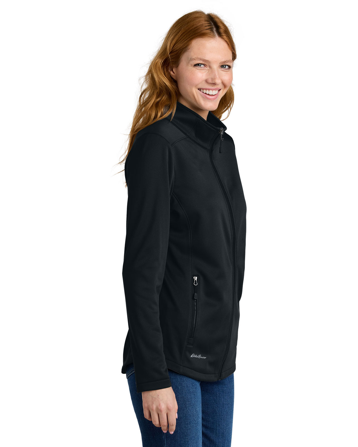 Eddie Bauer EB2470 Women's Smooth Mid Layer Fleece Full-Zip view 3