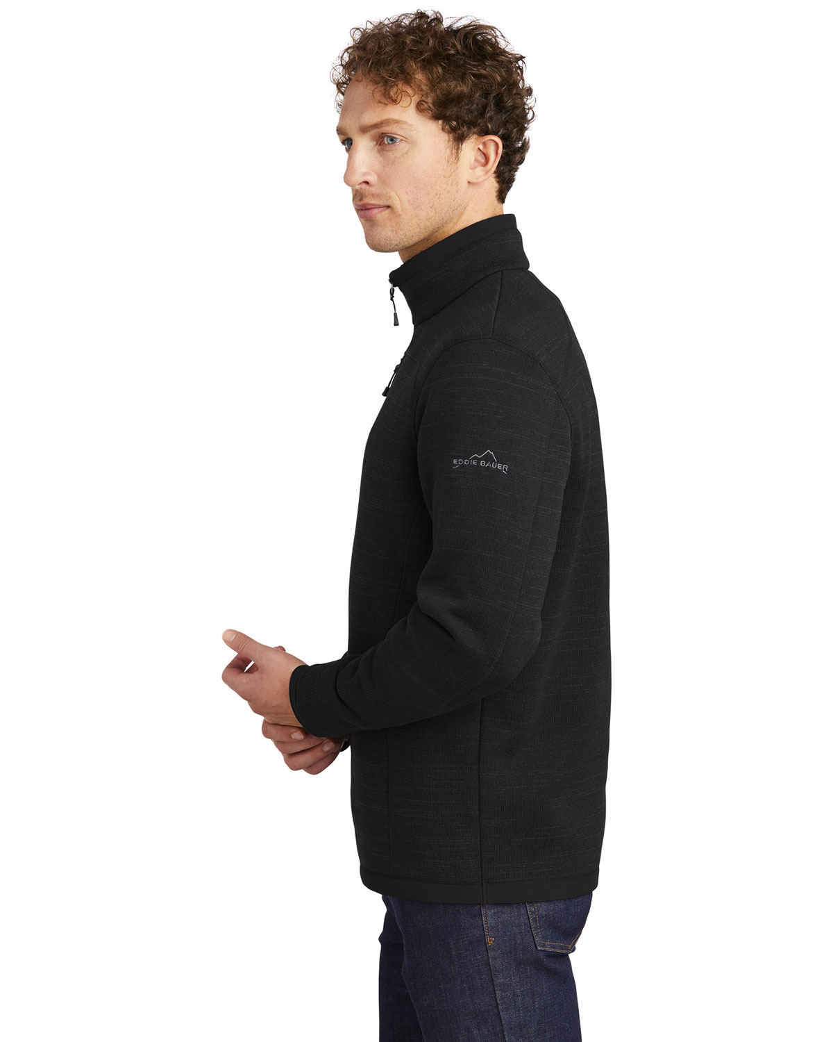 Eddie Bauer EB254 Sweater Fleece 1/4-Zip view 3