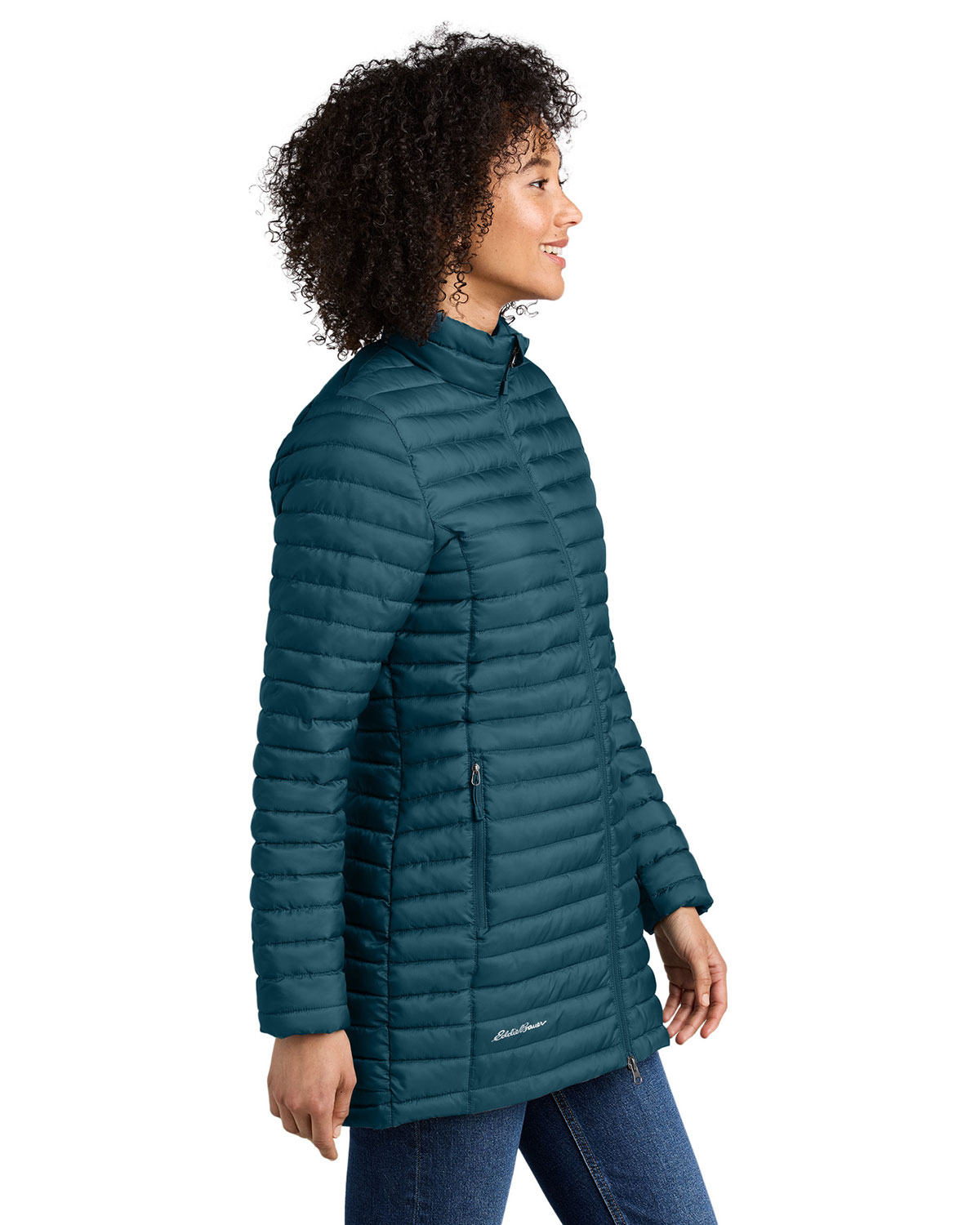 Eddie Bauer EB515 Women's Packable Quilted Full-Zip view 3